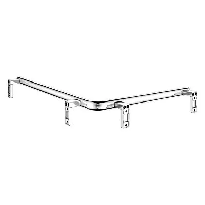 Keuco AXESS Eck-Dusch-/Wannenhandlauf aus Metall, 65 x 85 cm Bild 2