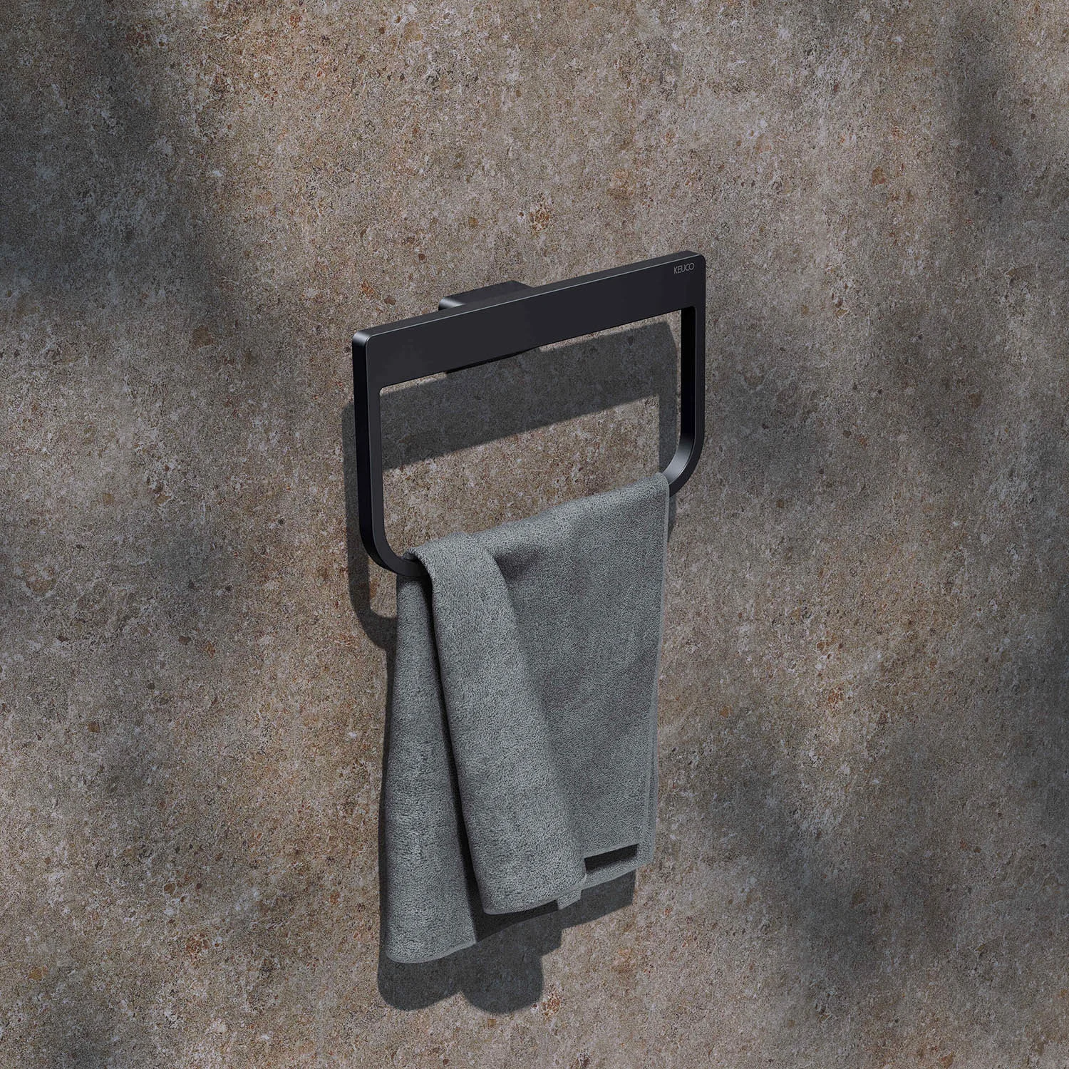 Keuco HERA Handtuchring 24 cm, schwenkbar