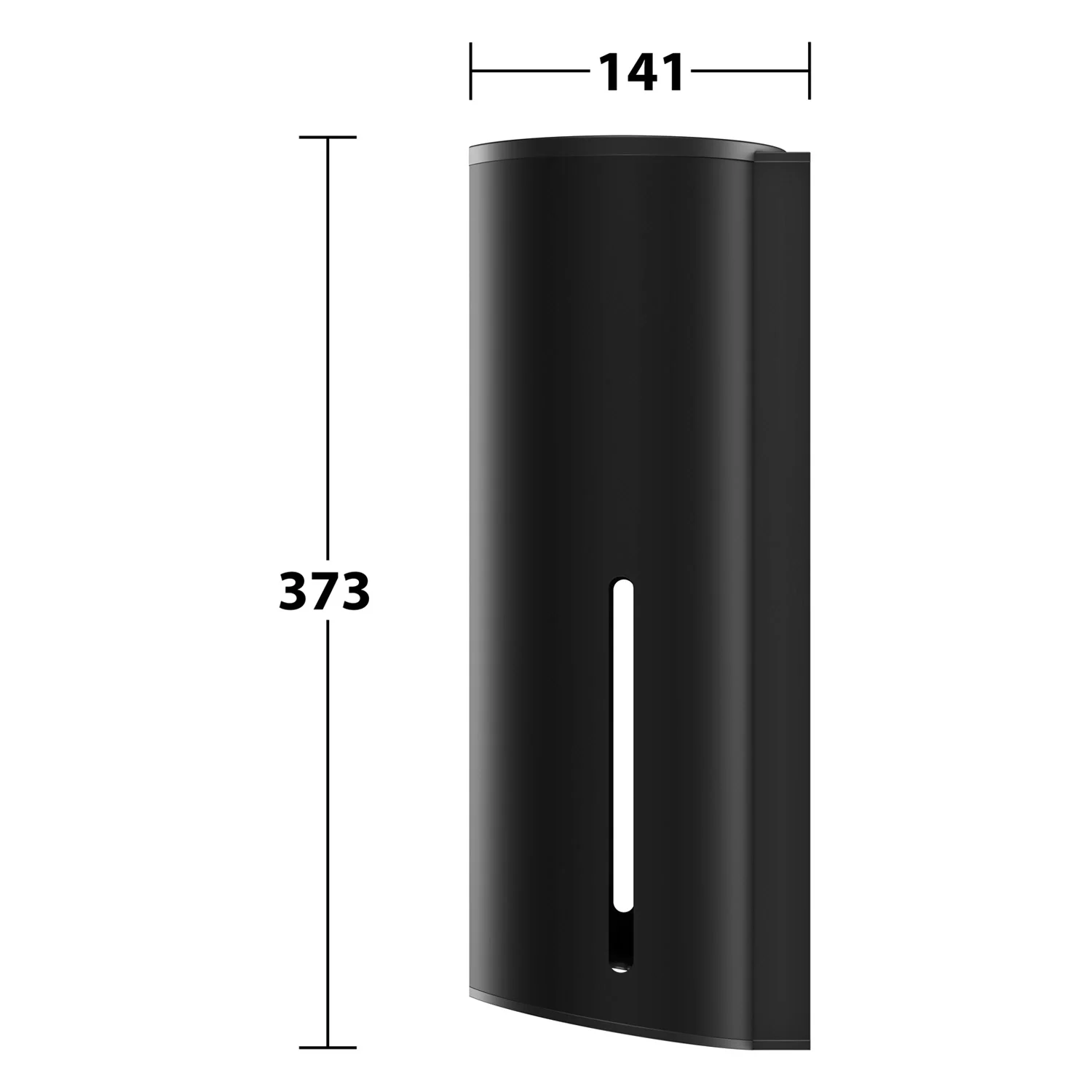 Keuco Plan Black Selection Papiertuchspender für gefalzte Papiertücher, Wandmontage Bild 5