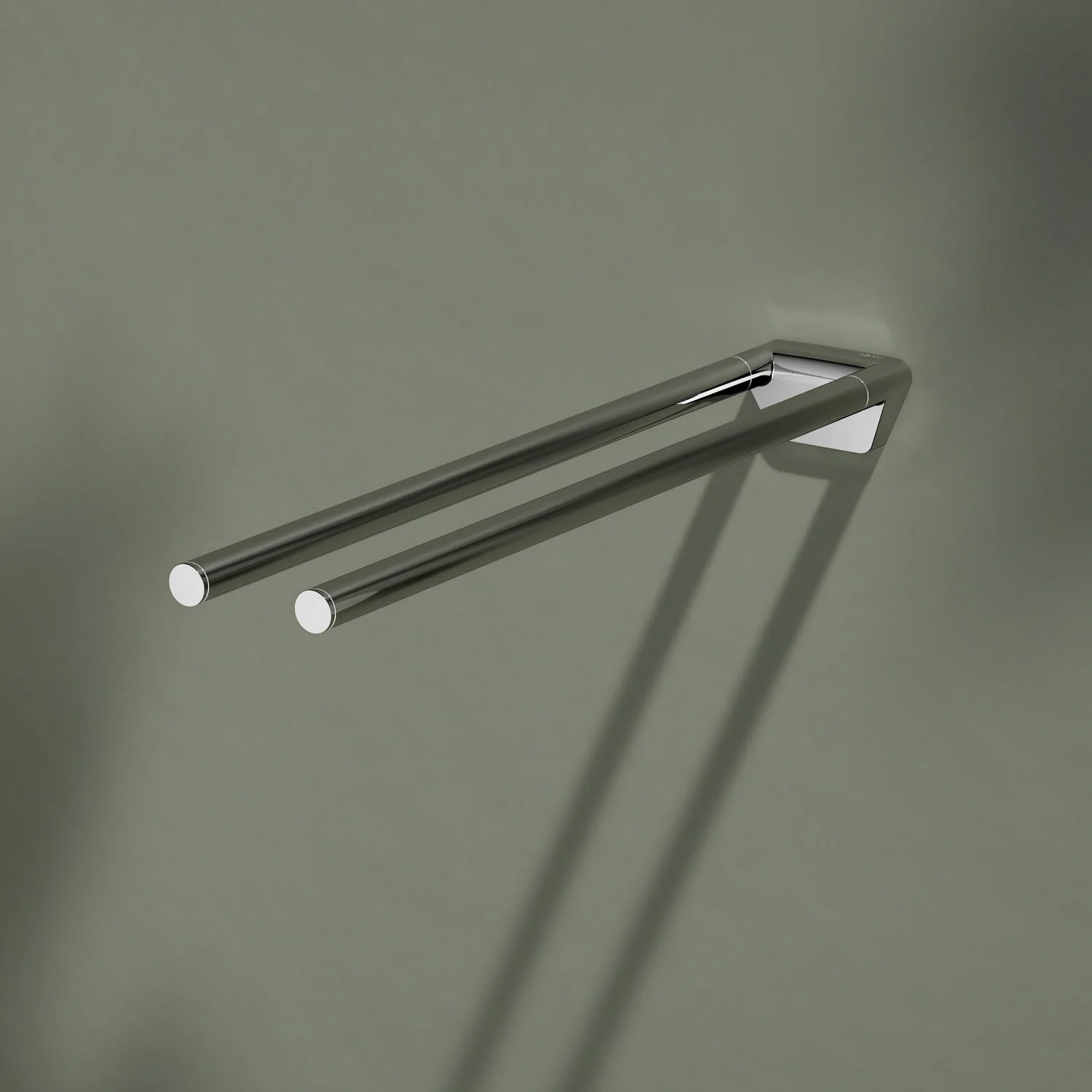 Keuco Reva Handtuchhalter 2-armig feststehend 45 cm