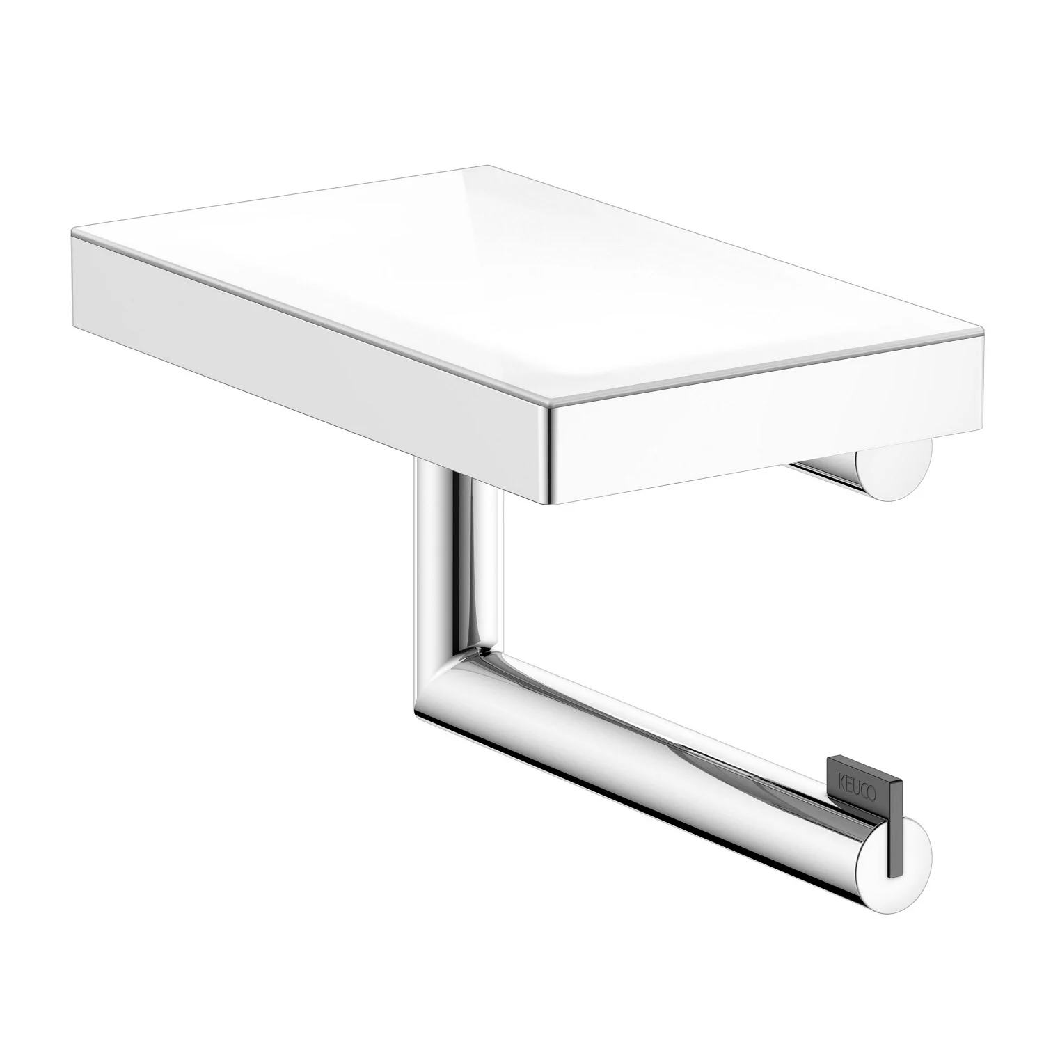 Keuco Reva Toilettenpapierhalter mit Ablage Bild 5