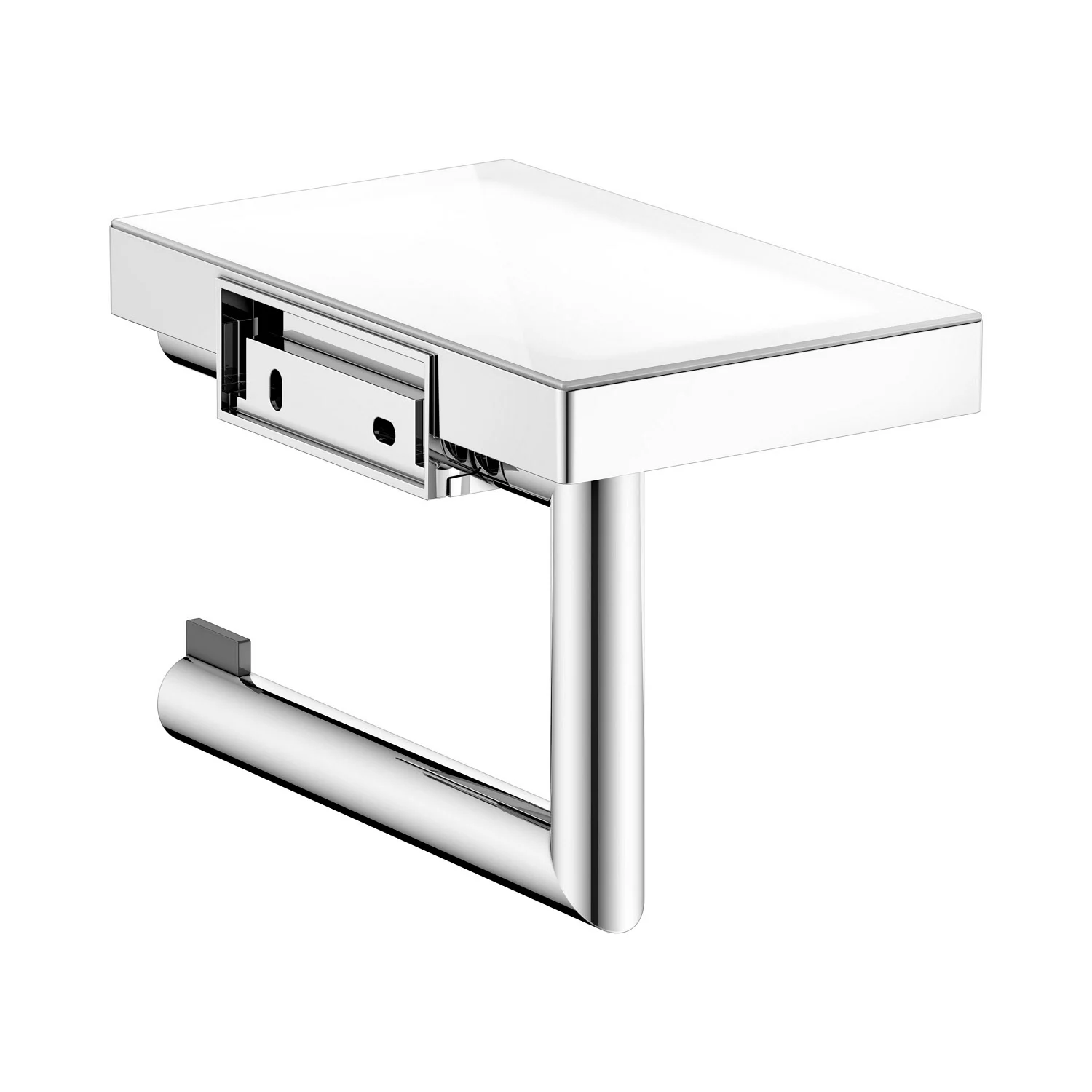 Keuco Reva Toilettenpapierhalter mit Ablage Bild 7