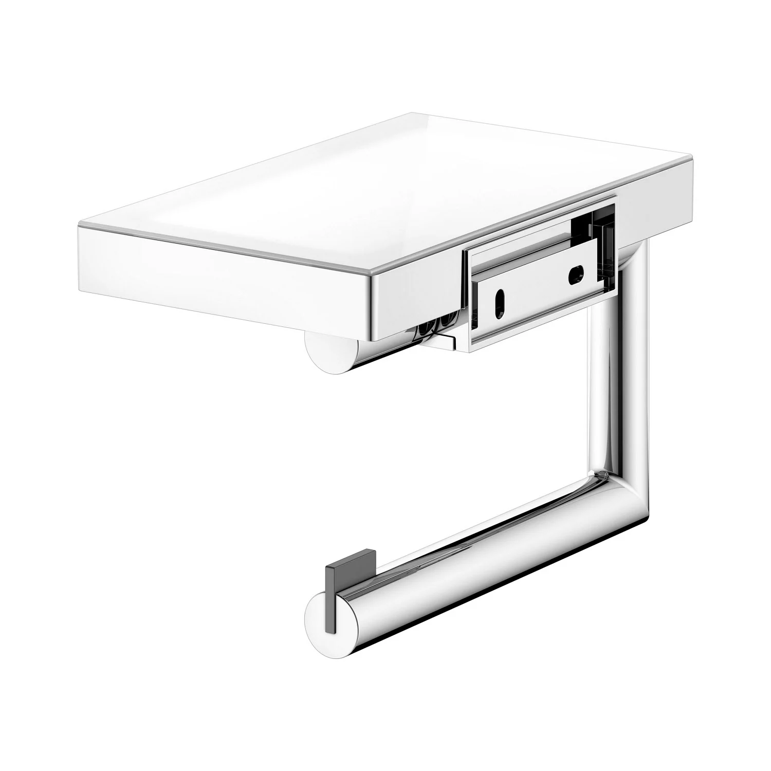 Keuco Reva Toilettenpapierhalter mit Ablage Bild 8