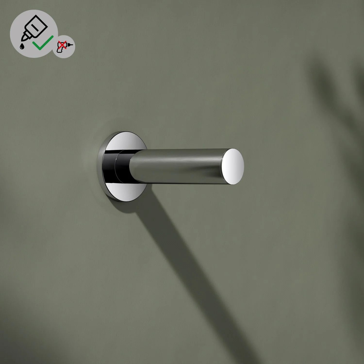 Keuco Reva Klebe-Set Nr. 10 mit Rosette Bild 7