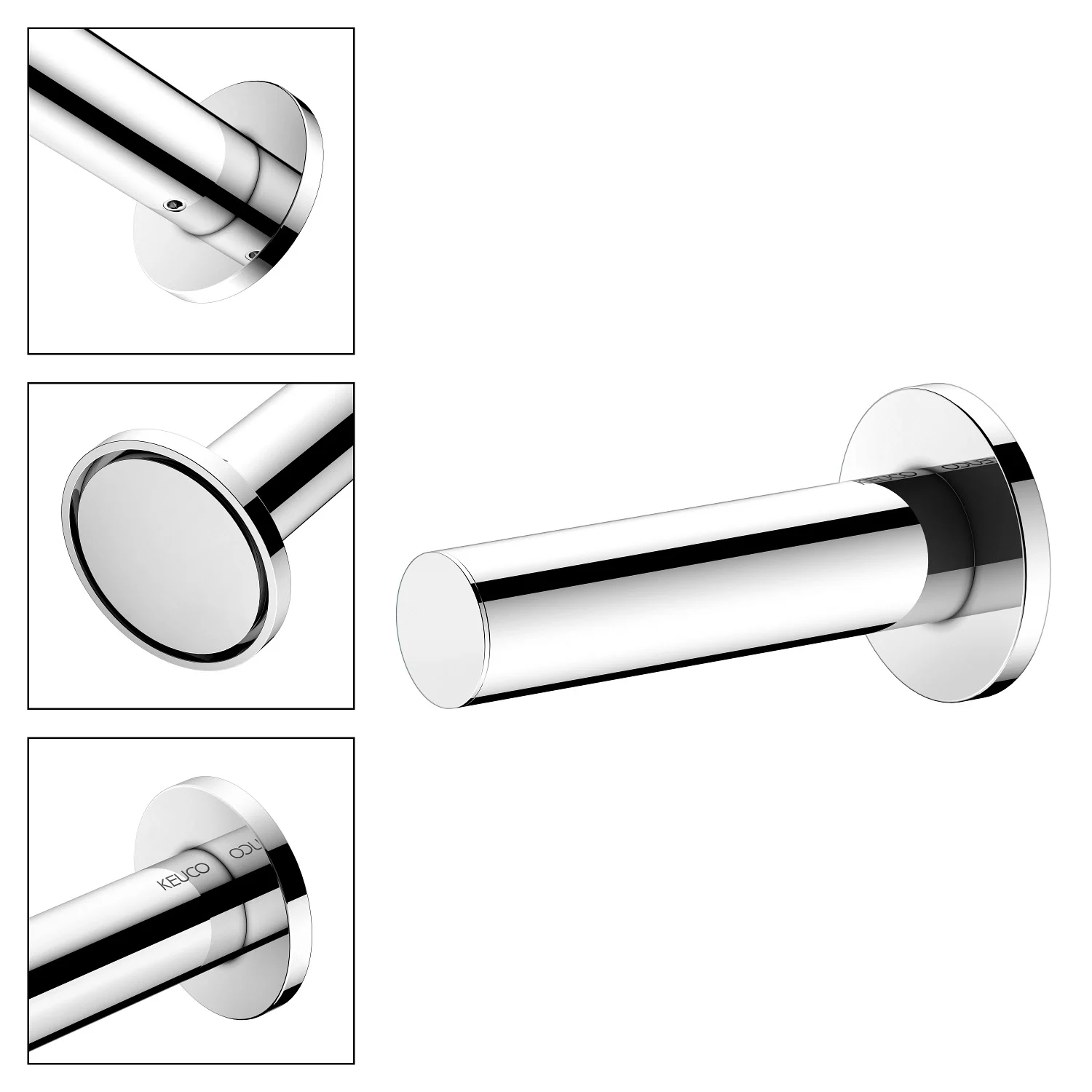 Keuco Reva Klebe-Set Nr. 10 mit Rosette Bild 8