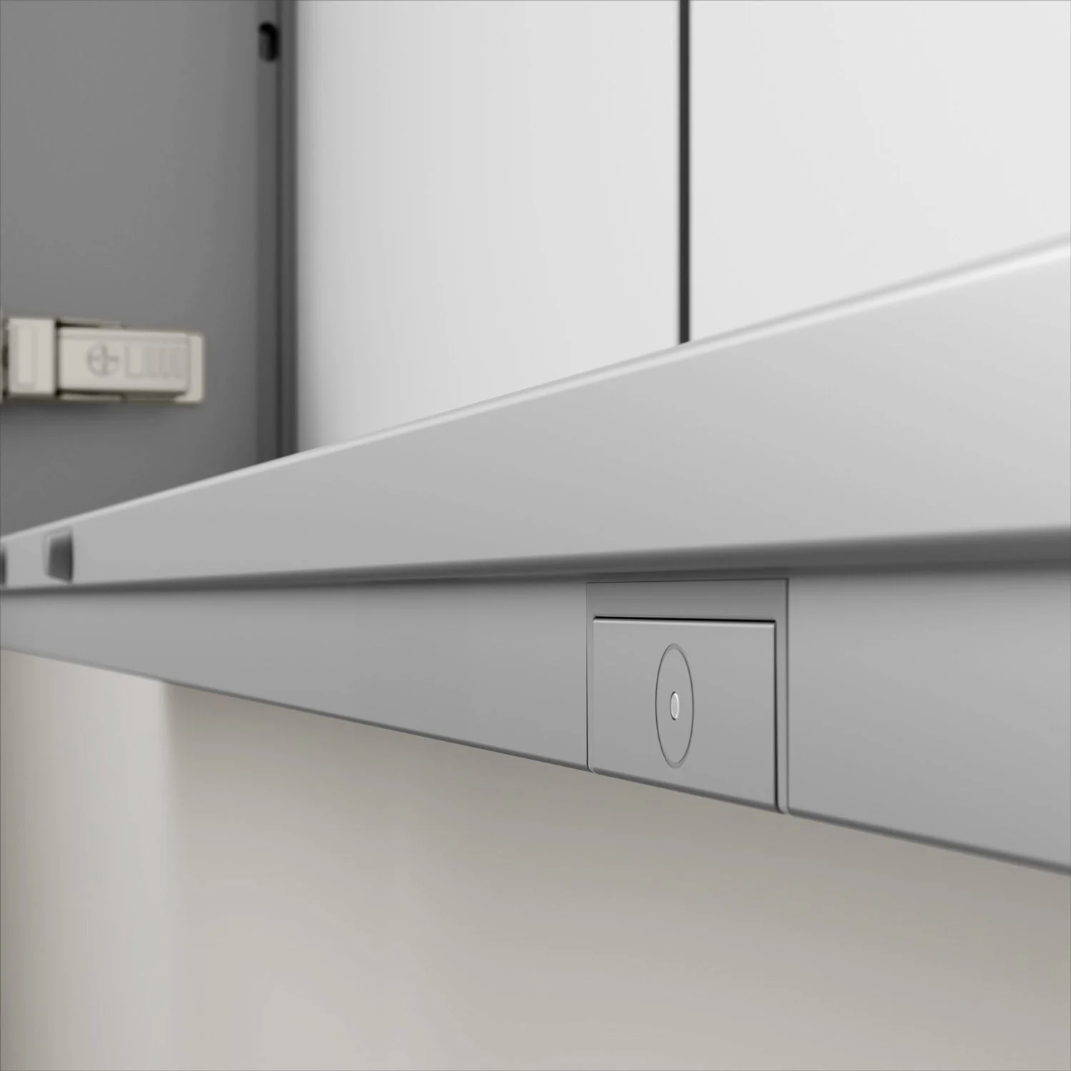 Keuco Royal Metis LED Aufputz-Spiegelschrank 60 x 71 cm Türanschlag links, französiche Ausführung Bild 7