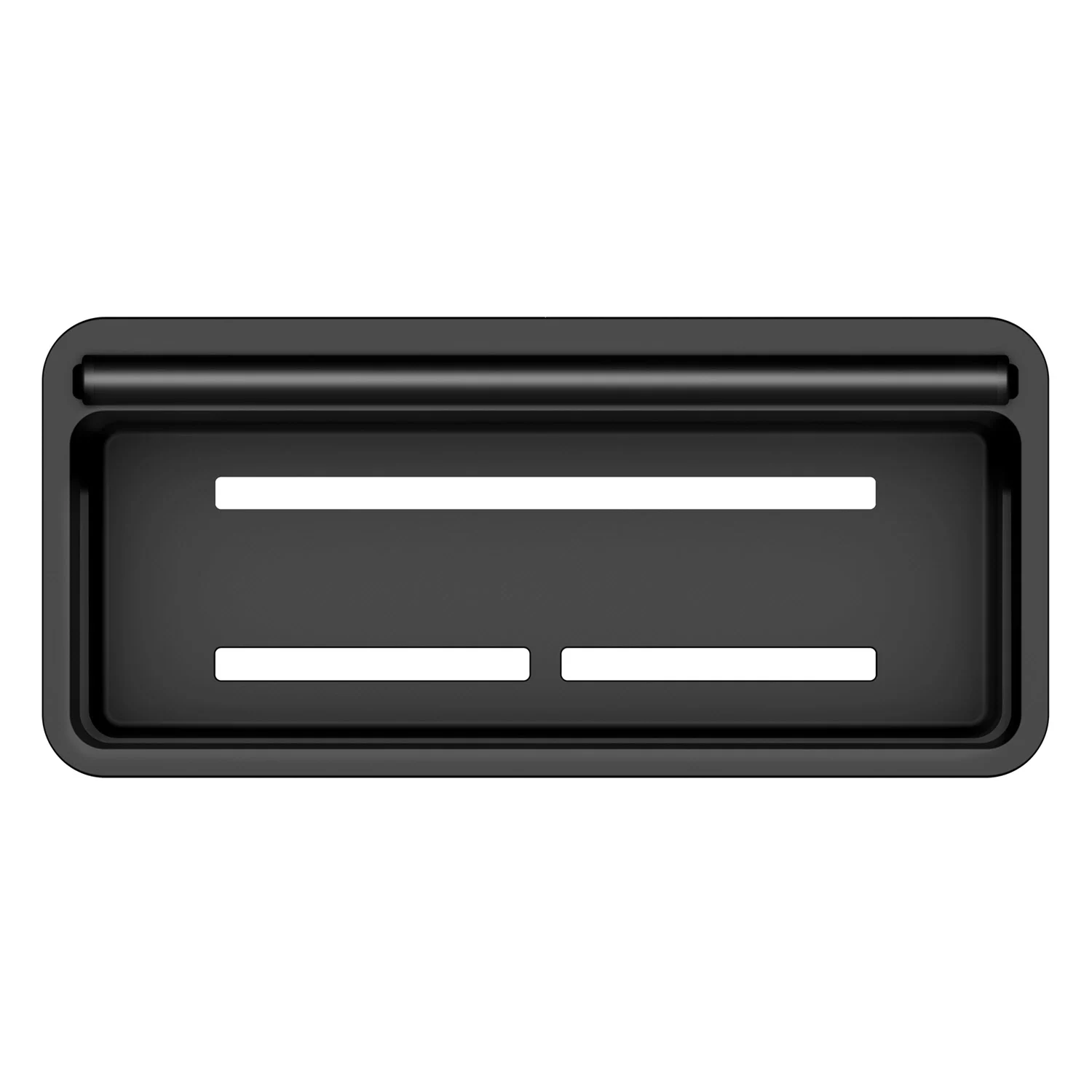 Keuco VIA23 Black Selection Duschablage mit integriertem Glasabzieher Bild 4