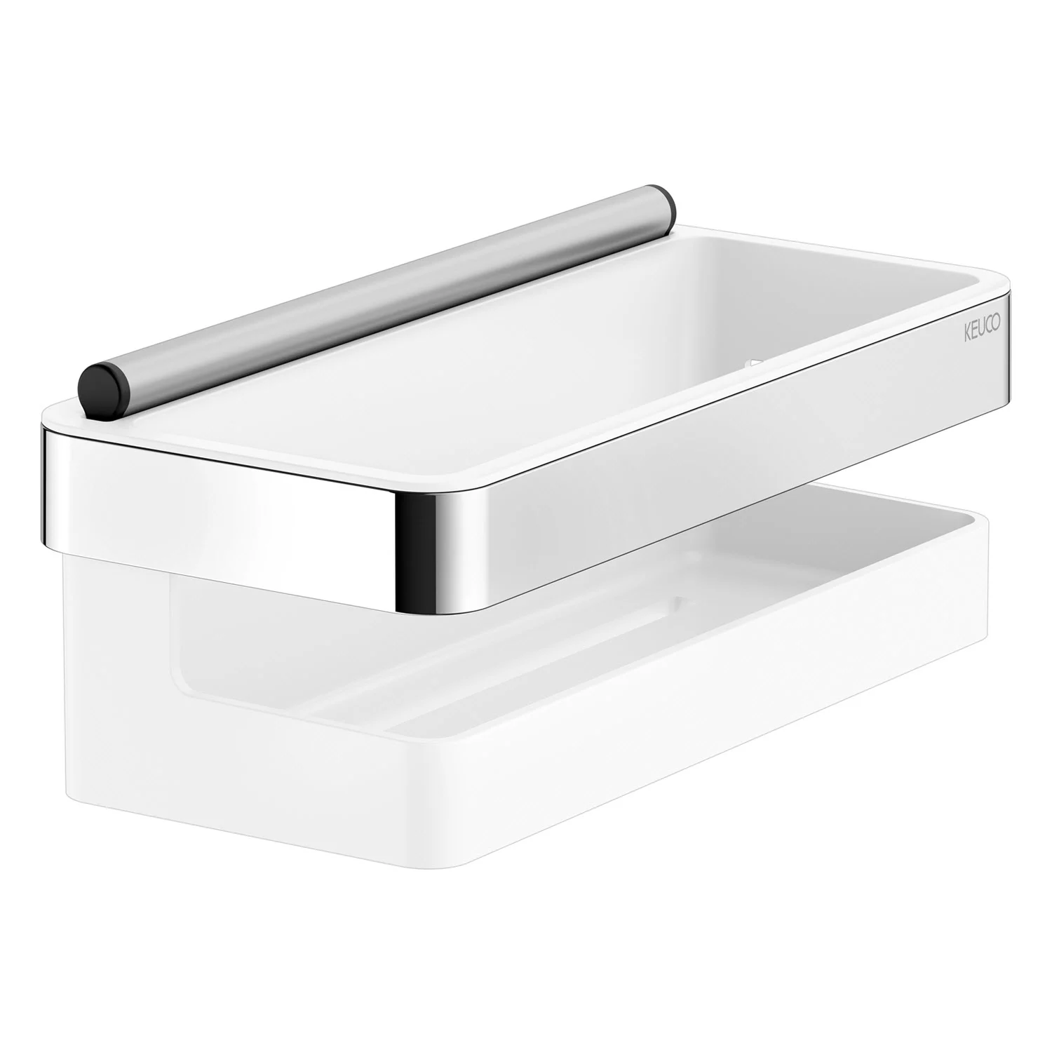 Keuco VIA23 Duschablage mit integriertem Glasabzieher Bild 2