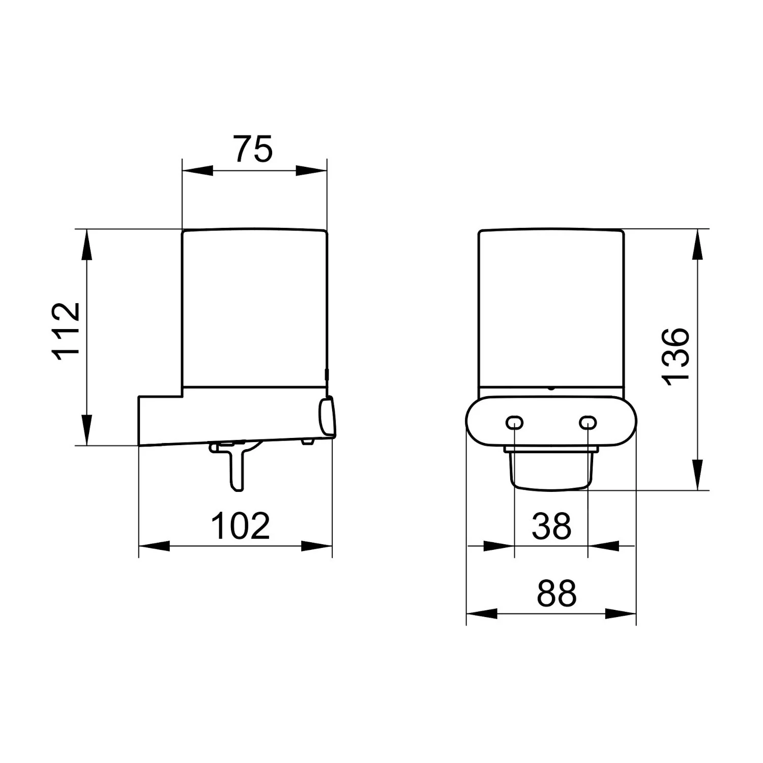 Keuco VIA23 Lotionspender Bild 5