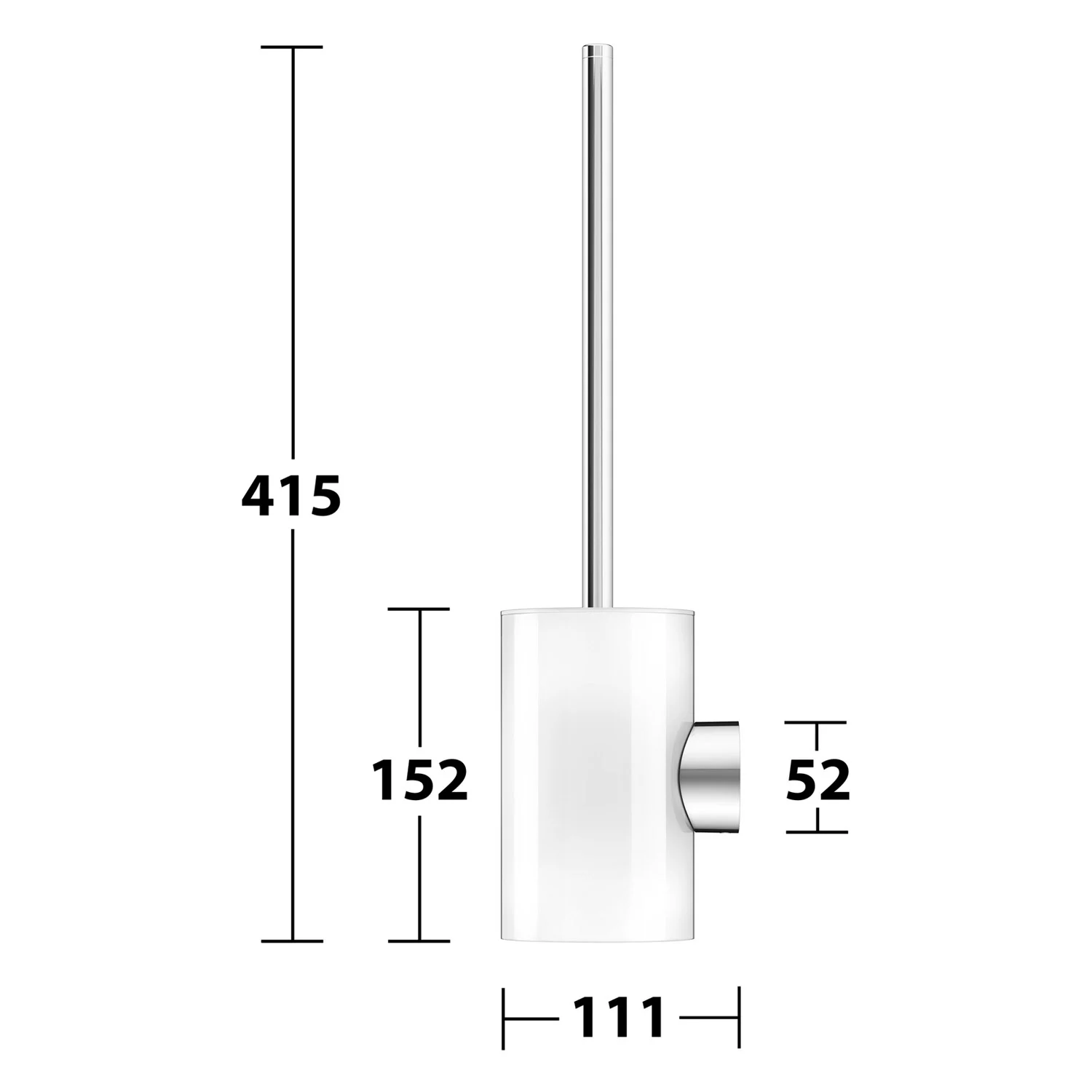 Keuco VIA23 Toilettenbürstengarnitur Bild 6