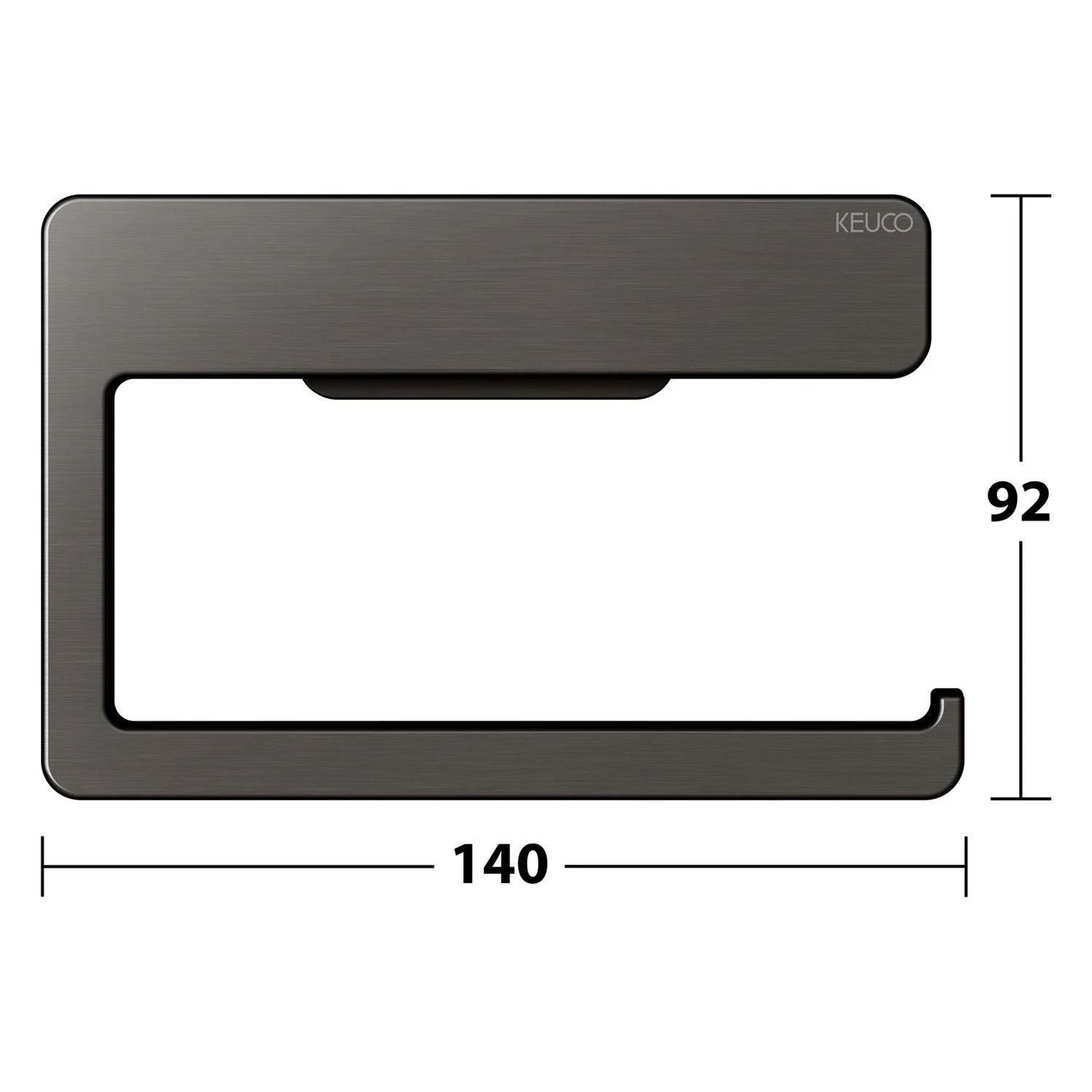 Keuco Moll Toilettenpapierhalter ohne Deckel Bild 6