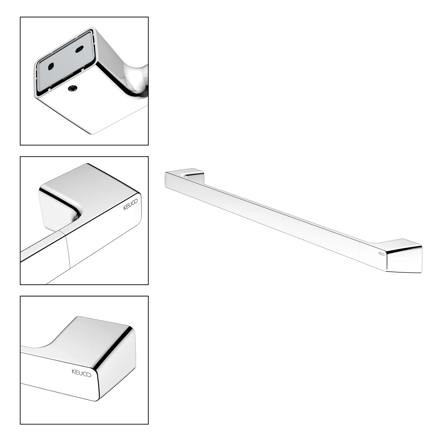 Keuco HERA Badetuchhalter 80 cm Bild 12