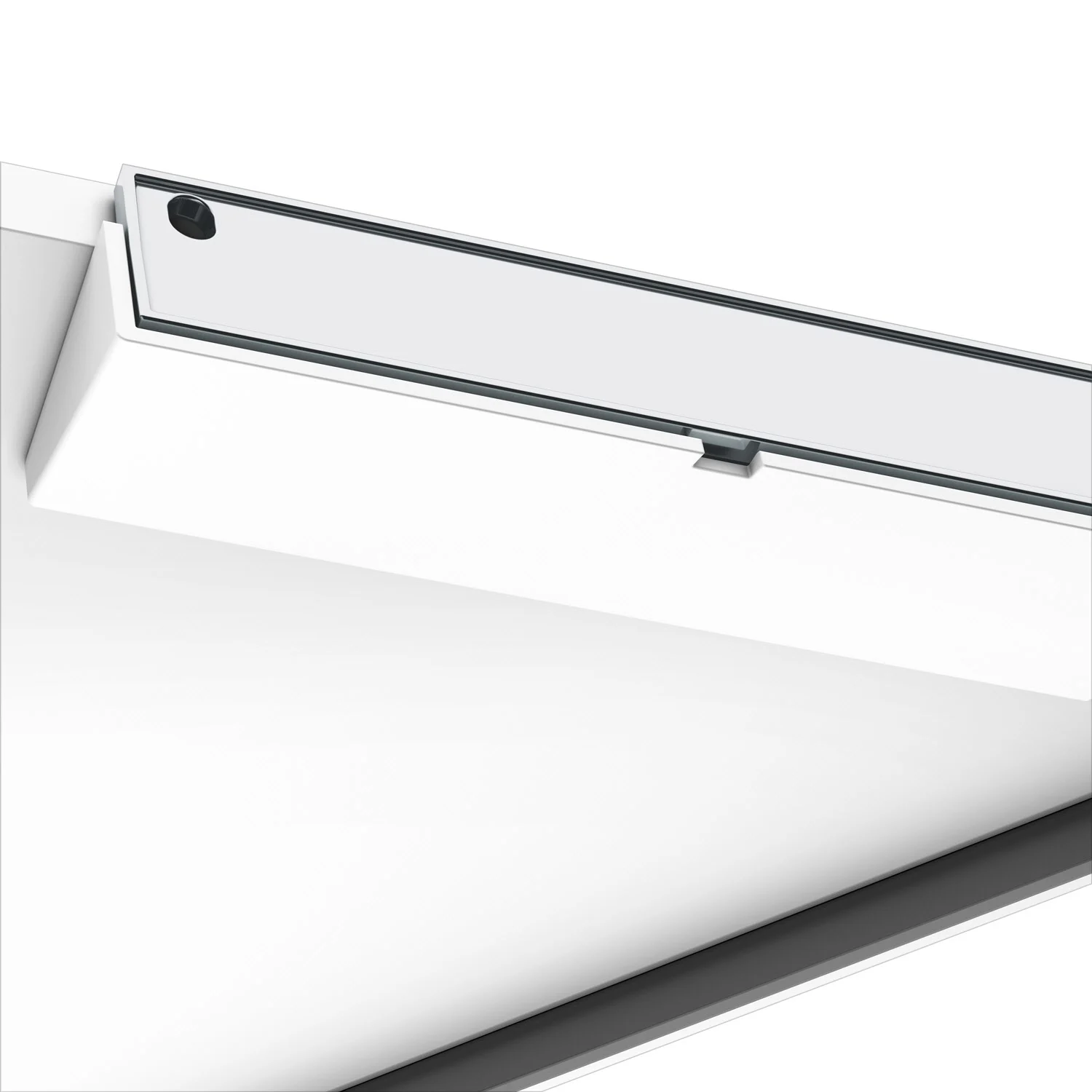 Keuco HERA Eckduschablage mit Duschabzieher Bild 10