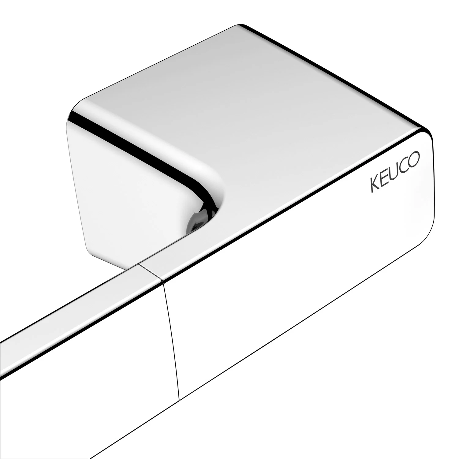 Keuco HERA Haltegriff 35 cm Bild 8