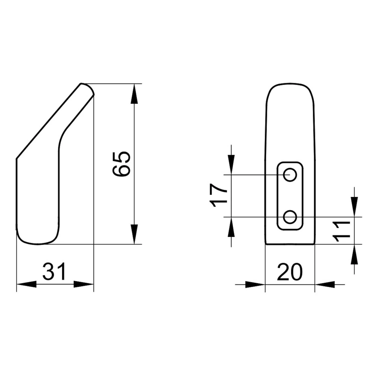 Keuco HERA Handtuchhaken Bild 5