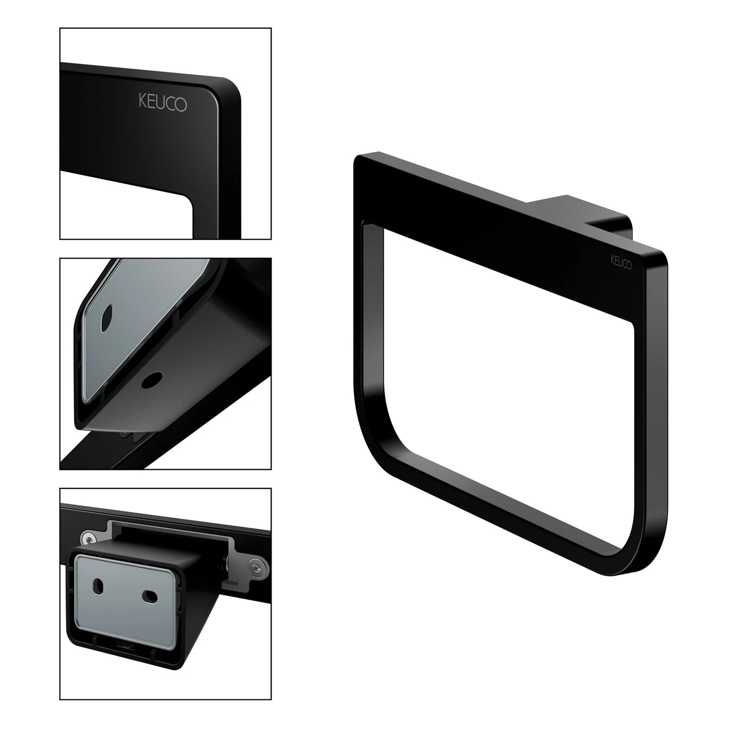 Keuco HERA Handtuchring 24 cm, schwenkbar Bild 12