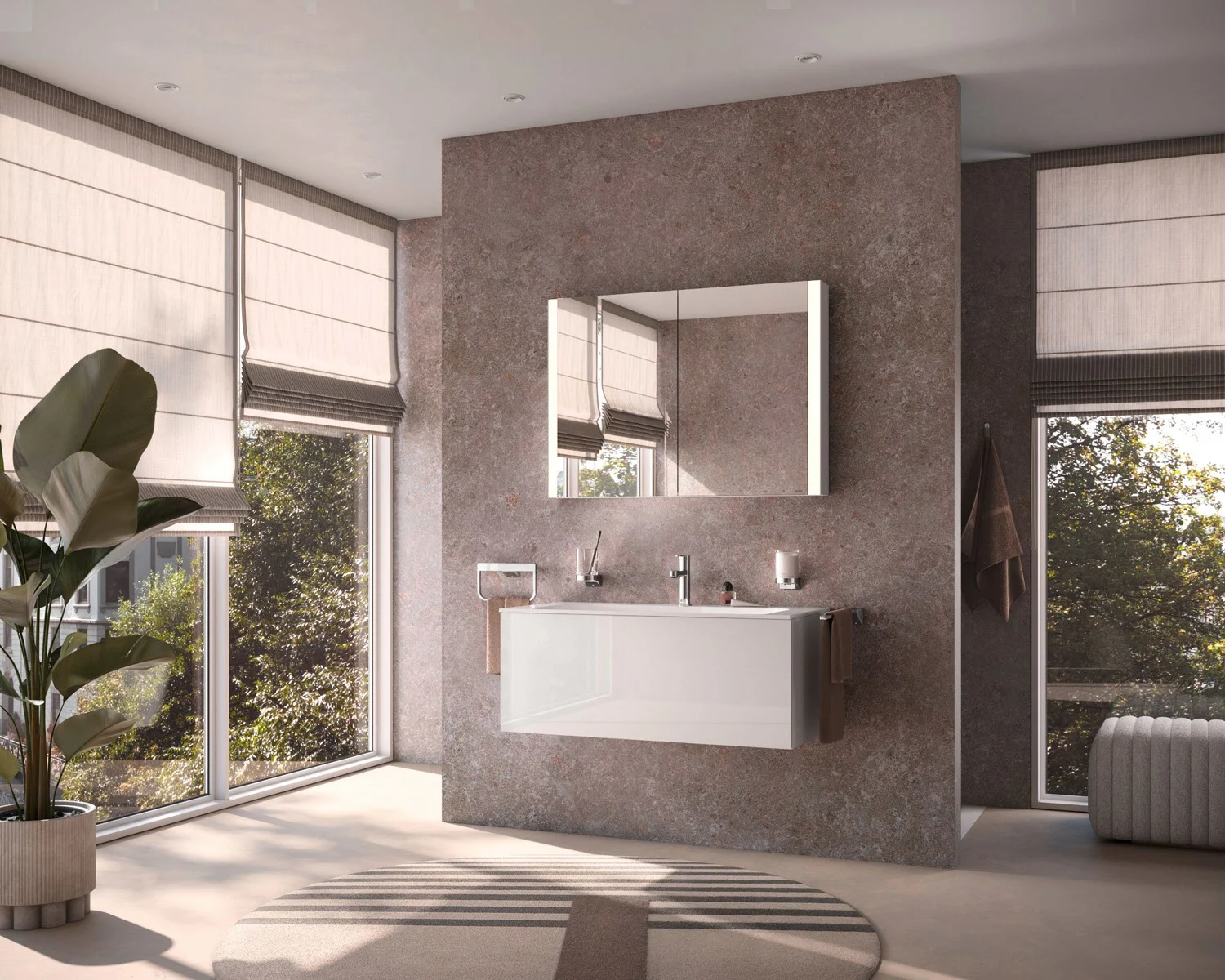 Keuco HERA Seifenspender mit satiniertem Stülpglas Bild 8