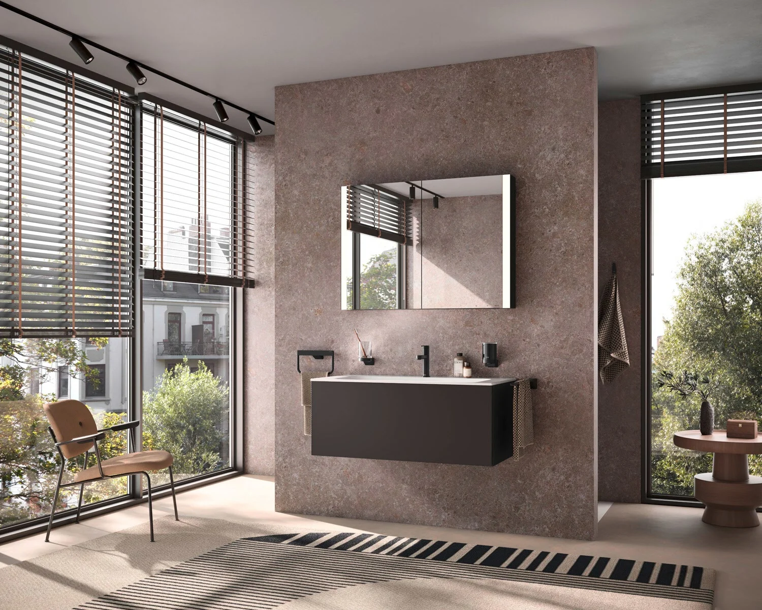 Keuco HERA Seifenspender mit satiniertem Stülpglas Bild 8