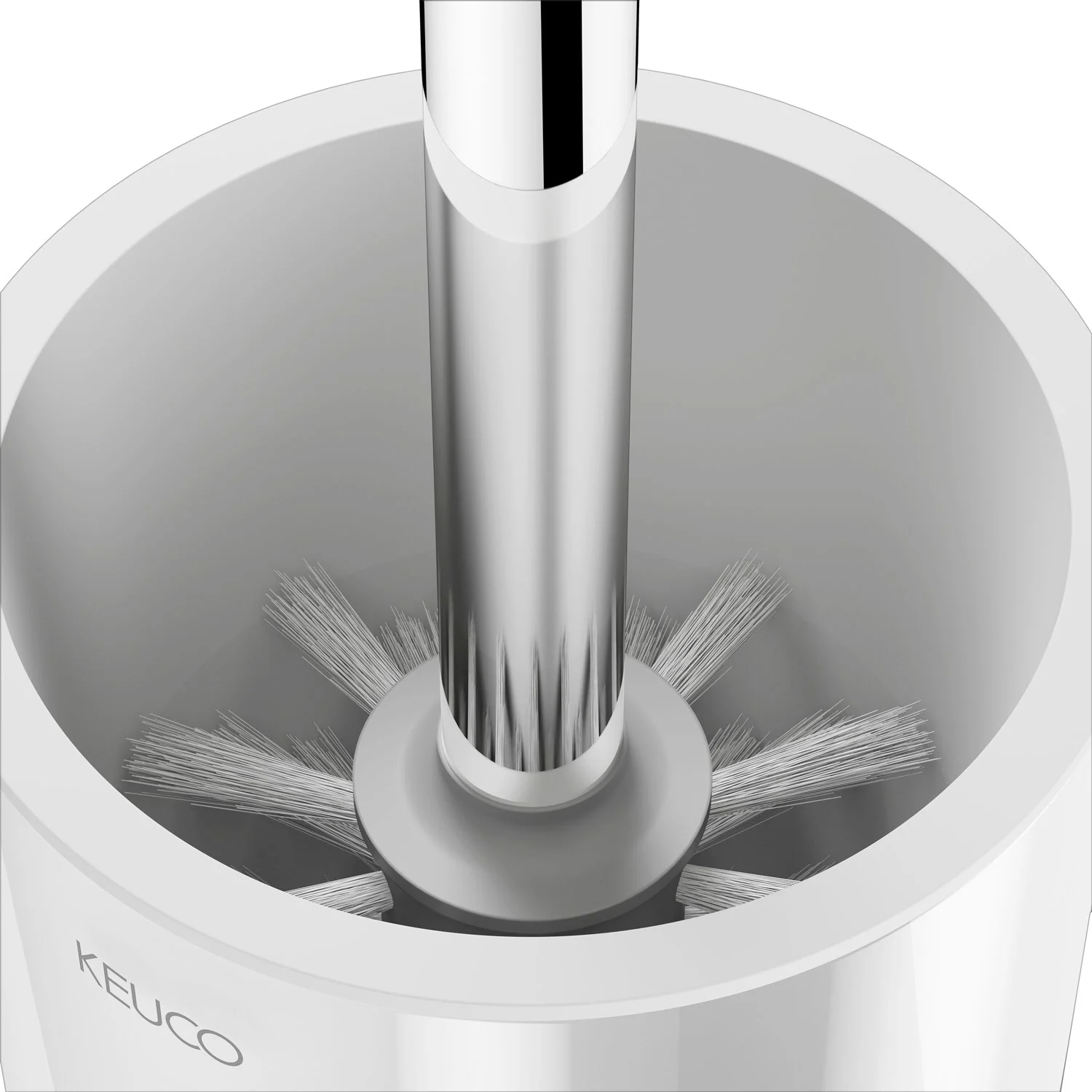 Keuco HERA Toilettenbürstengarnitur mit Gehäuse aus Echtkristallglas Bild 10