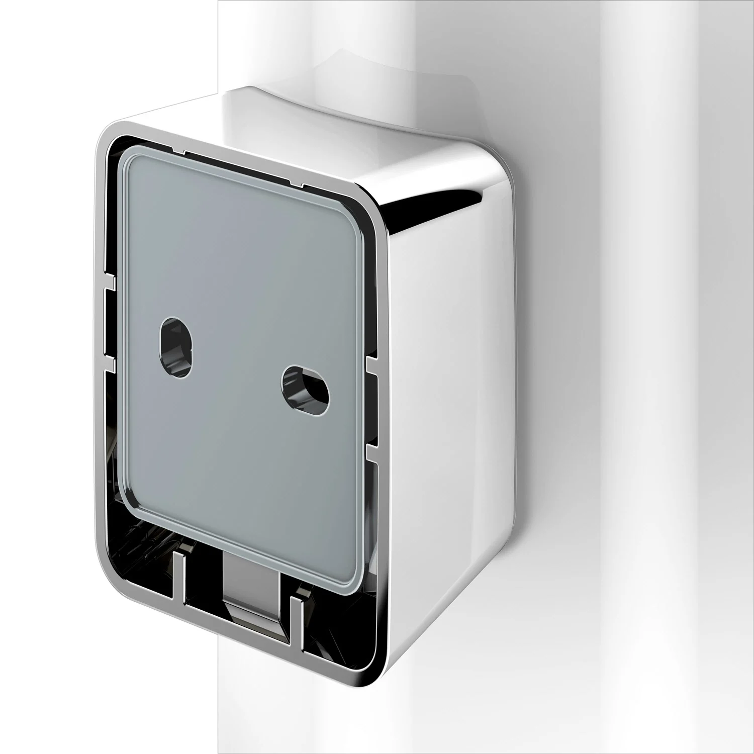 Keuco HERA Toilettenbürstengarnitur mit Gehäuse aus Echtkristallglas Bild 9