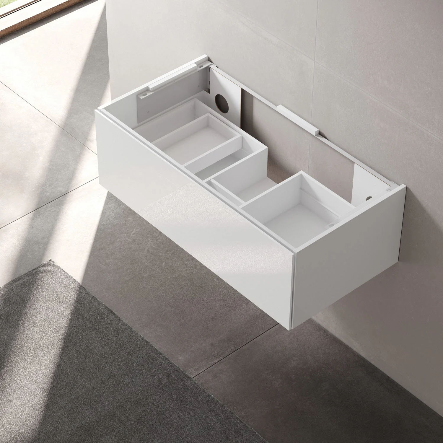 Keuco EDITION 11 Waschtischunterbau 105 x 53,5 cm Bild 3