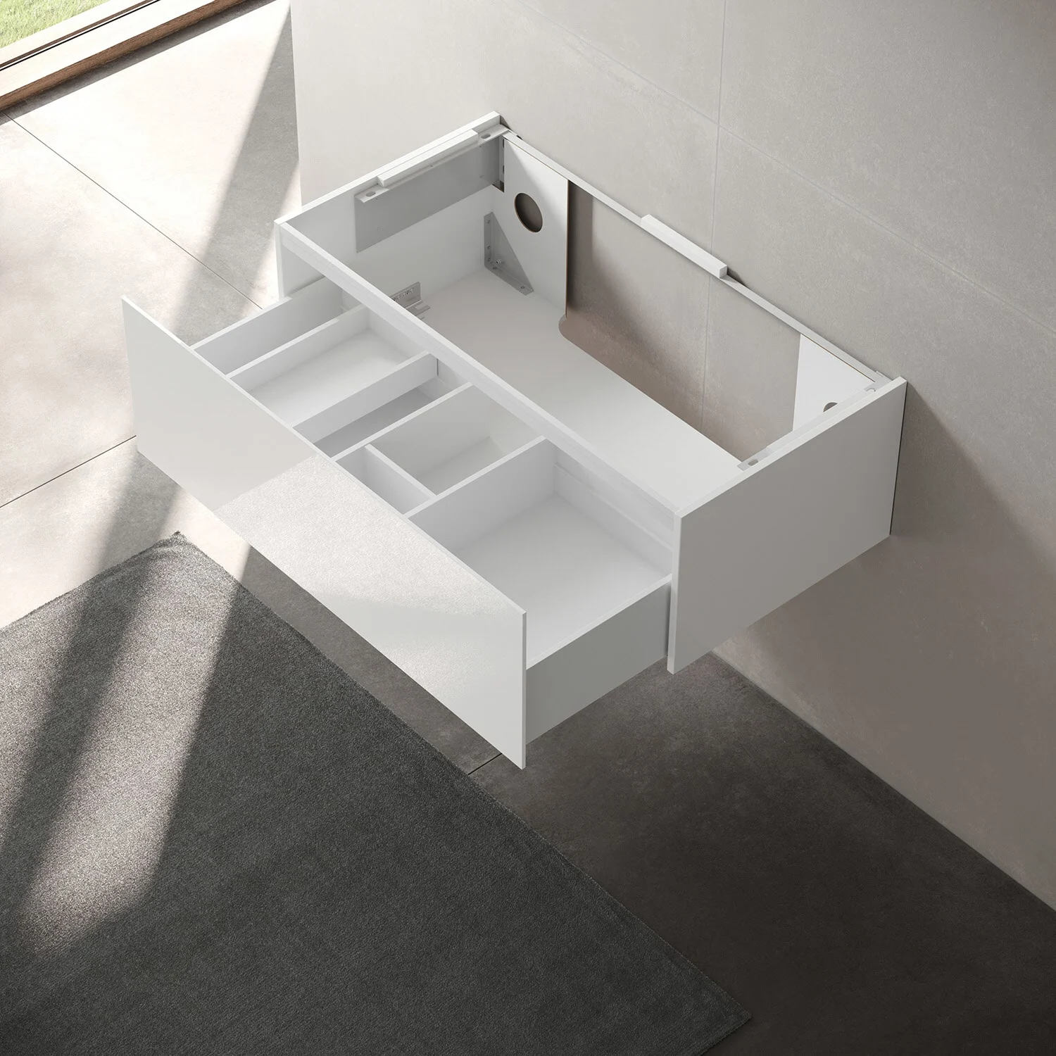 Keuco EDITION 11 Waschtischunterbau 105 x 53,5 cm Bild 4