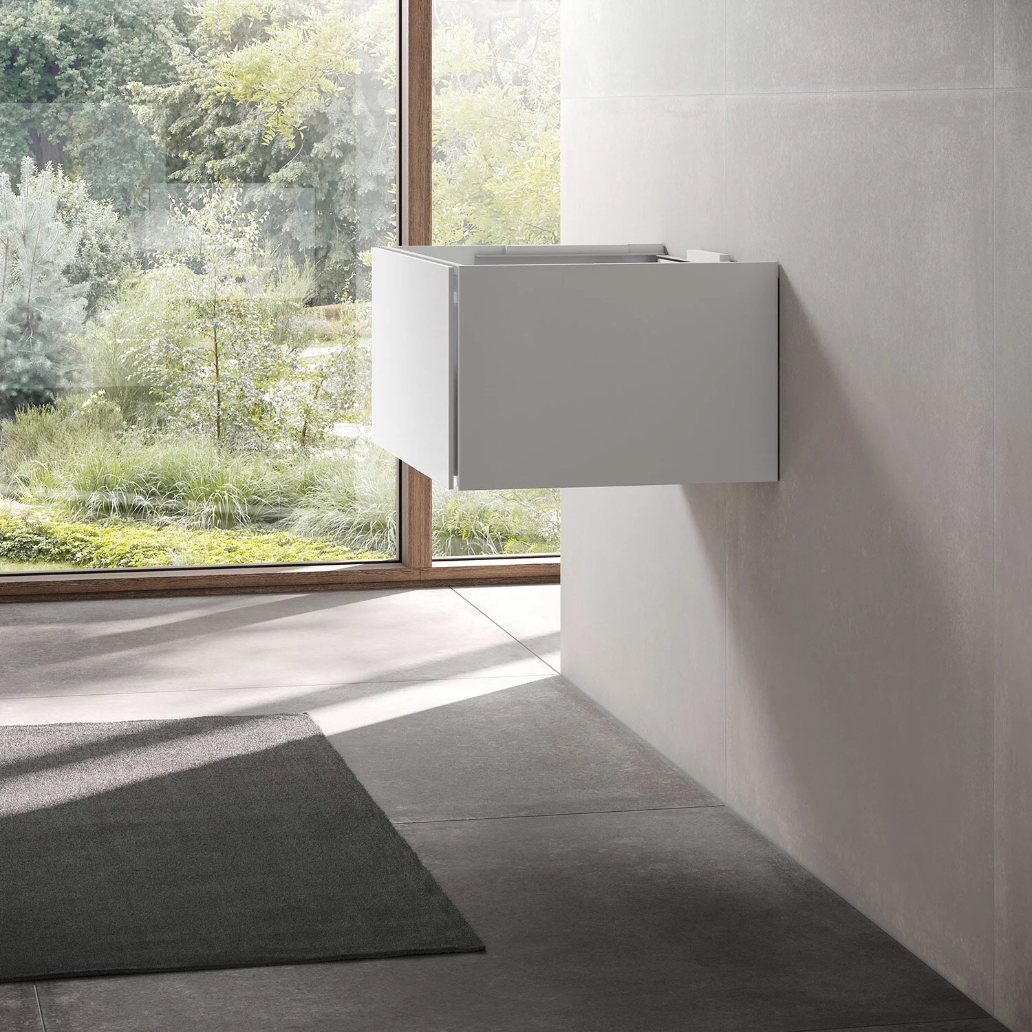 Keuco EDITION 11 Badmöbelset mit Waschtischunterbau und Keramik-Waschtisch, 70 cm Bild 7