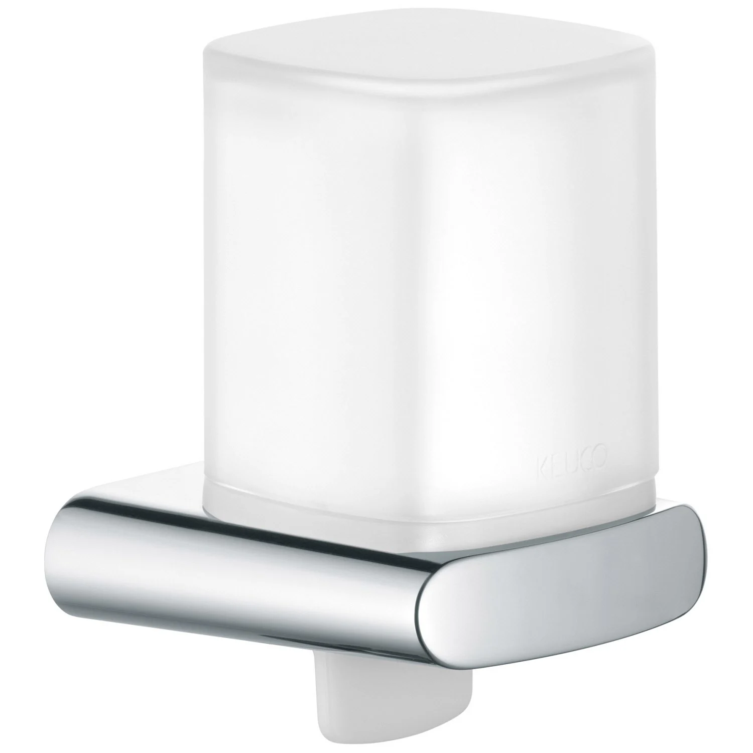 Keuco Elegance Neu Lotionspender, Echtkristall-Glas mattiert