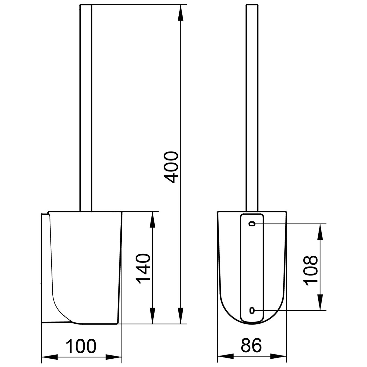 Keuco Elegance Neu Toilettenbürstengarnitur Bild 2