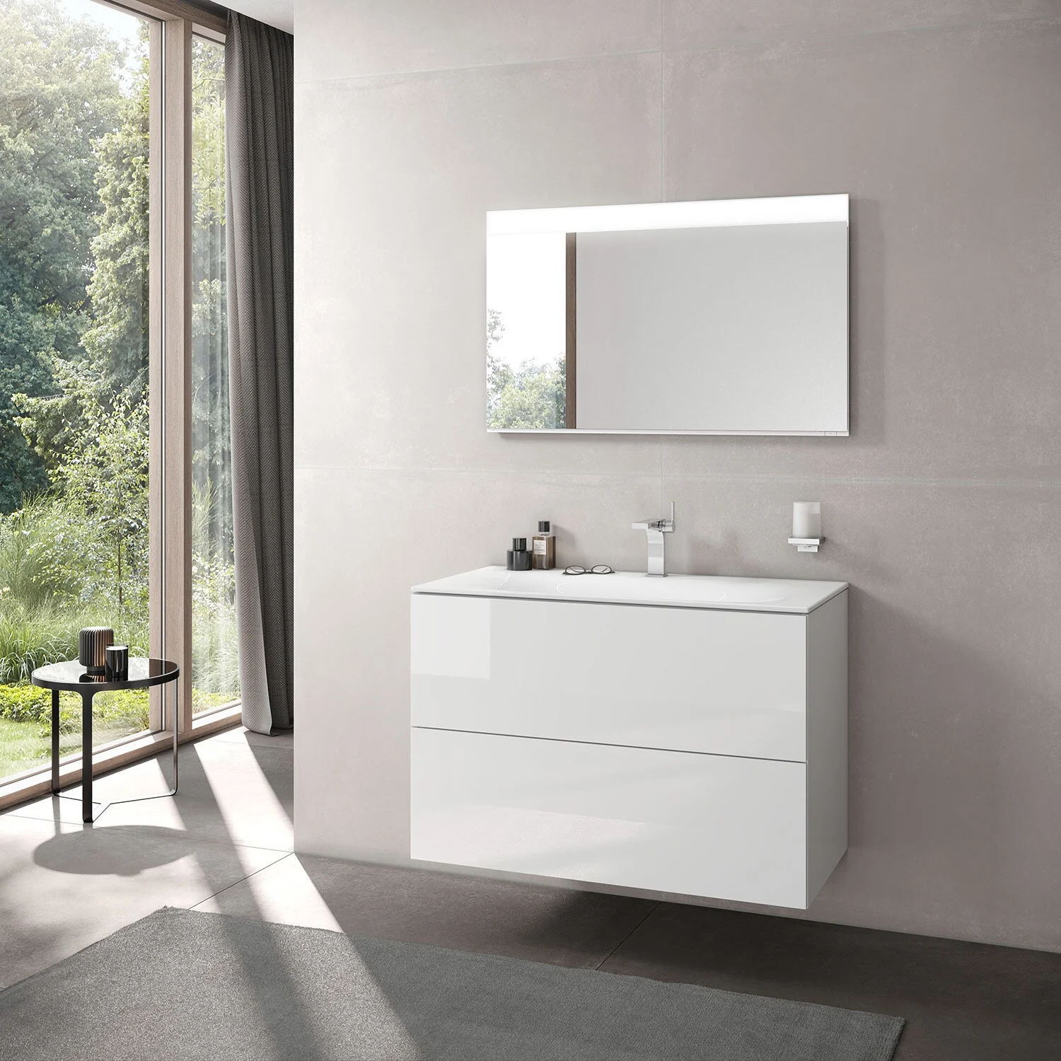 Keuco EDITION 11 Keramik-Waschtisch 105,5 cm mit 1 Hahnloch Bild 5