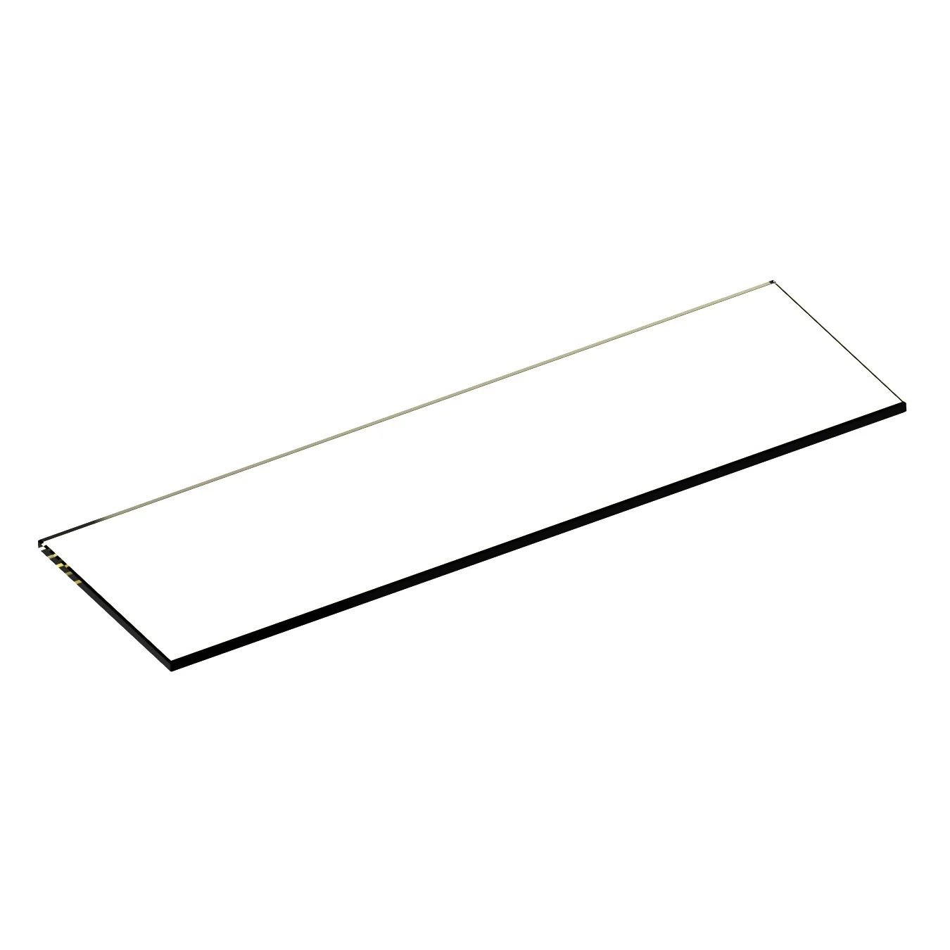 Keuco Ersatz- Glasablage 37,5 x 11,8 cm für Spiegelschränke