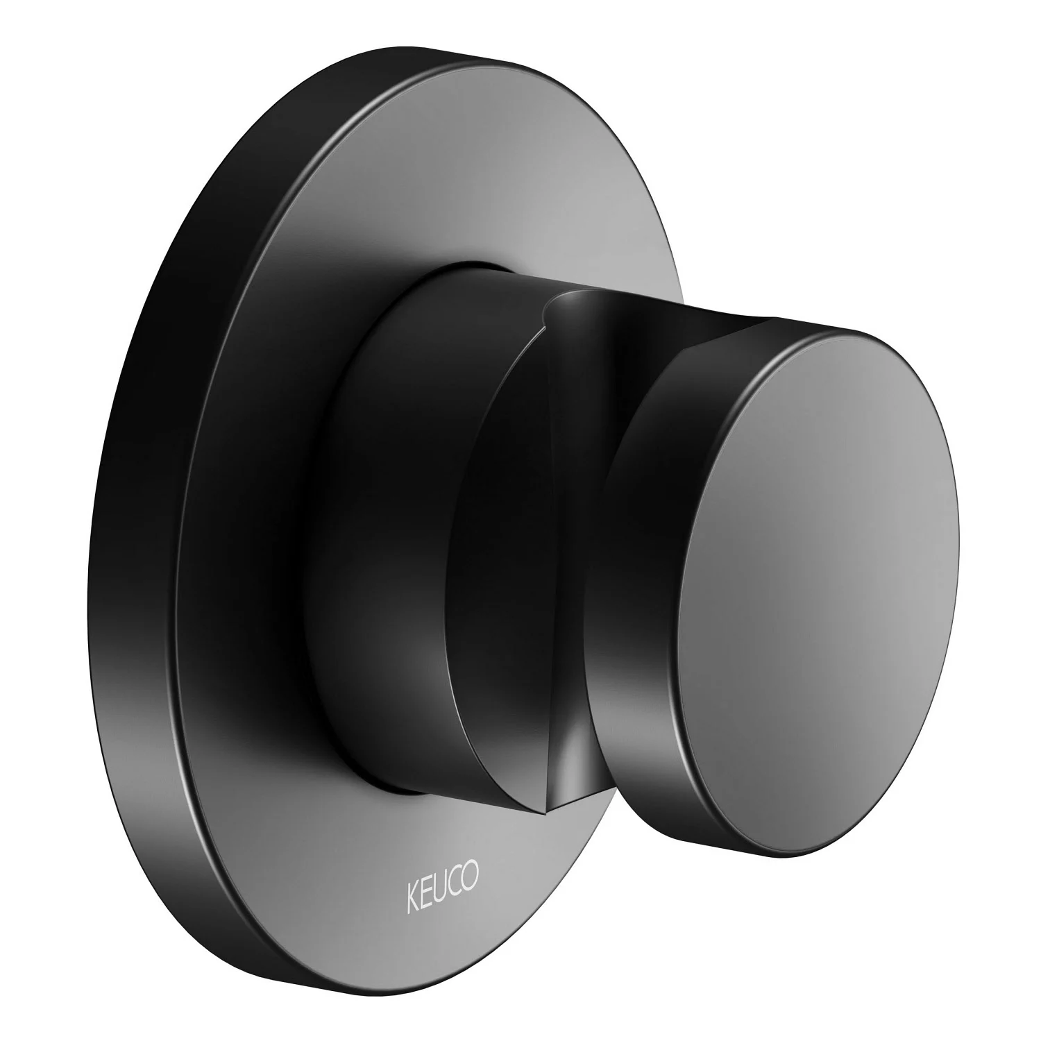 Keuco IXMO Black Selection Brausehalter, rund