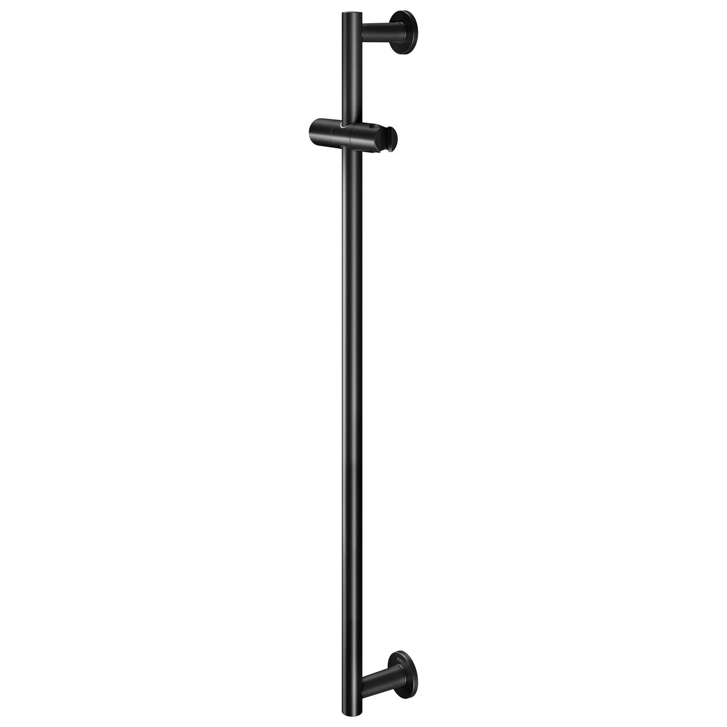 Keuco IXMO Black Selection Brausestange mit Brauseschieber, 85,5 cm,  runde Rosetten Bild 2