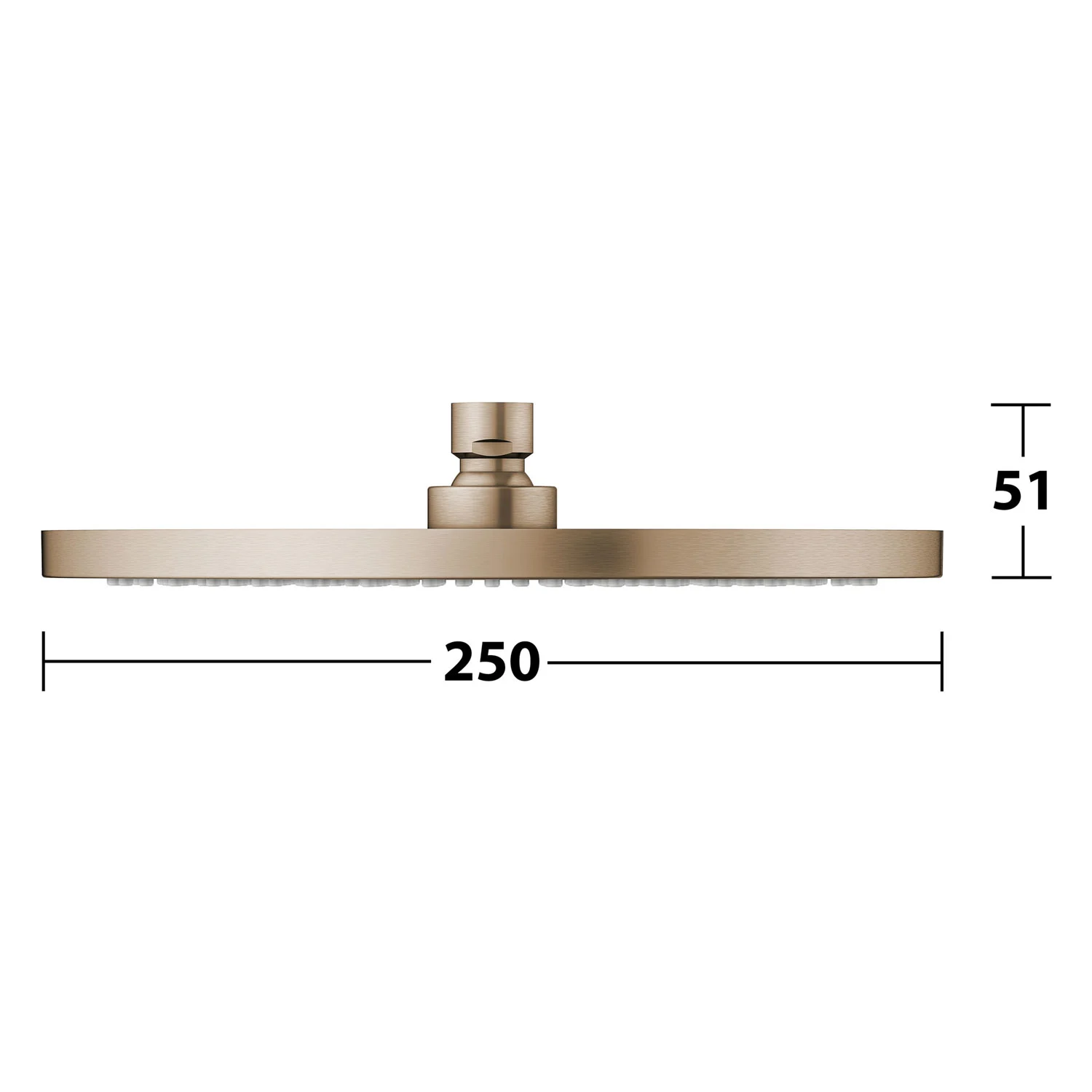 Keuco Kopfbrause rund, Ø 25 cm Bild 4