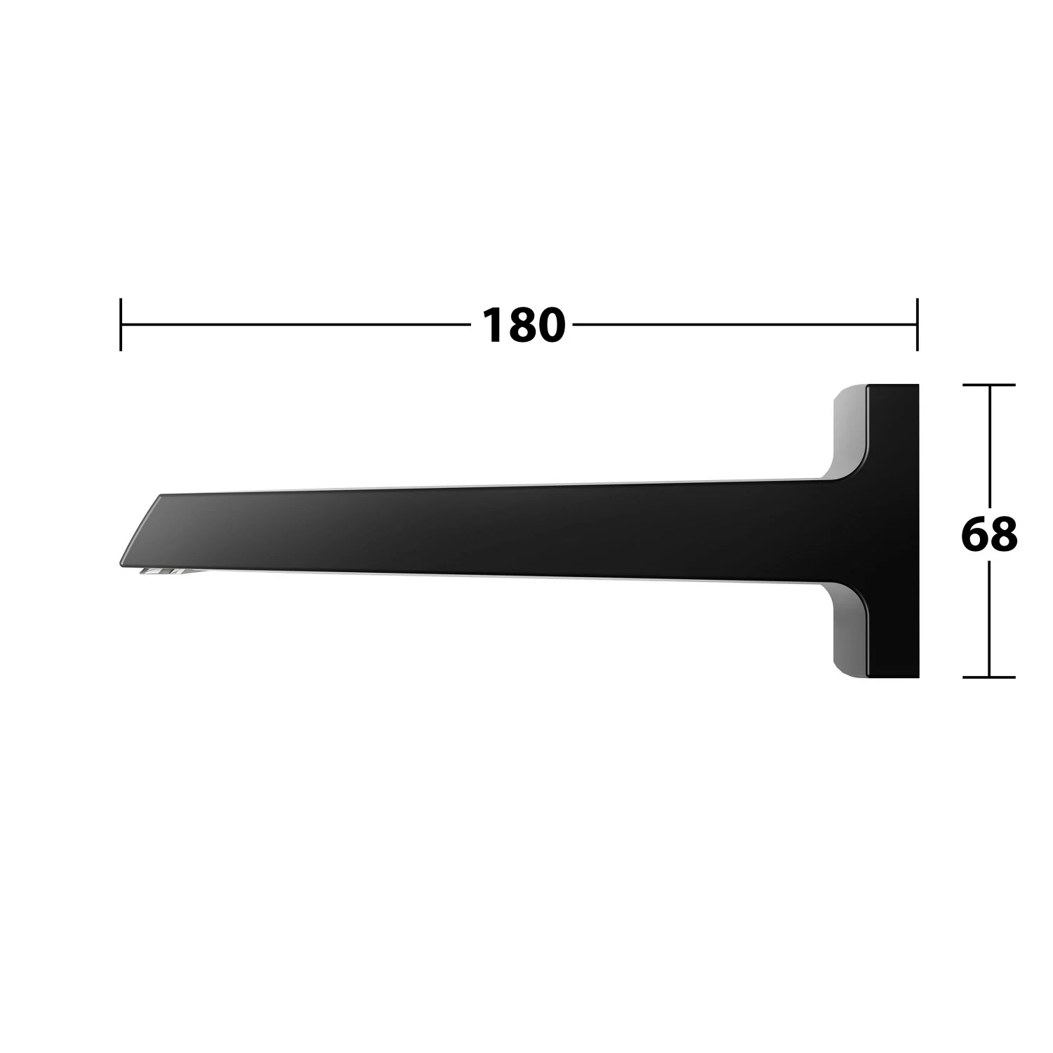 Keuco Black Selection Schwallbrause mit Wandanschluss Bild 4