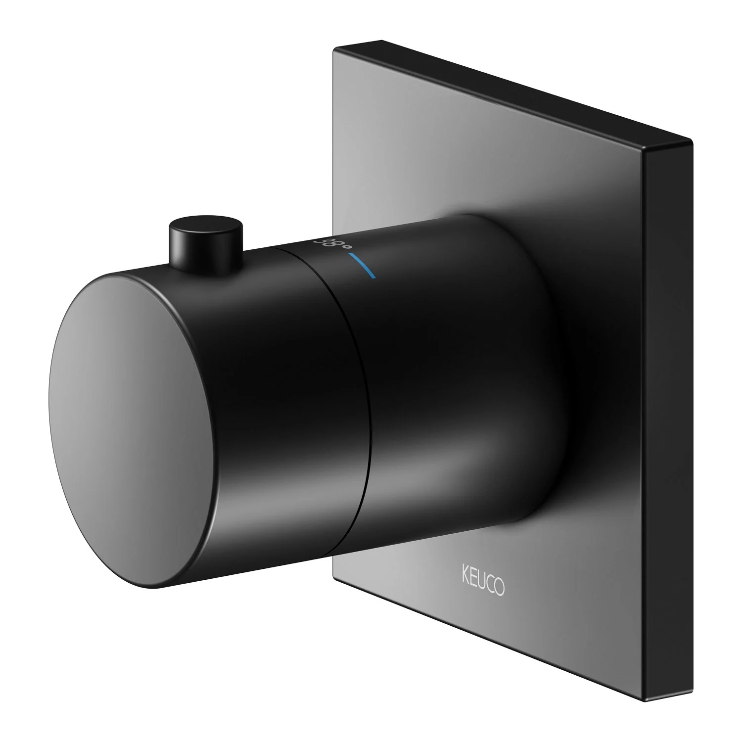 Keuco IXMO Black Selection Thermostatarmatur Unterputz, eckig Bild 2
