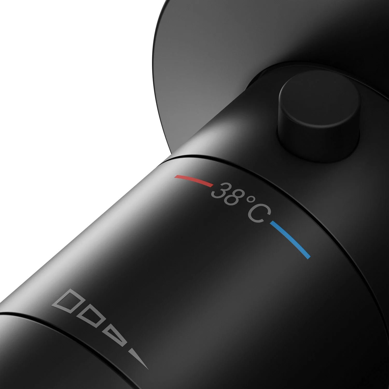 Keuco IXMO_solo Black Selection Unterputz-Thermostatarmatur mit Schlauchanschluss, rund Bild 10