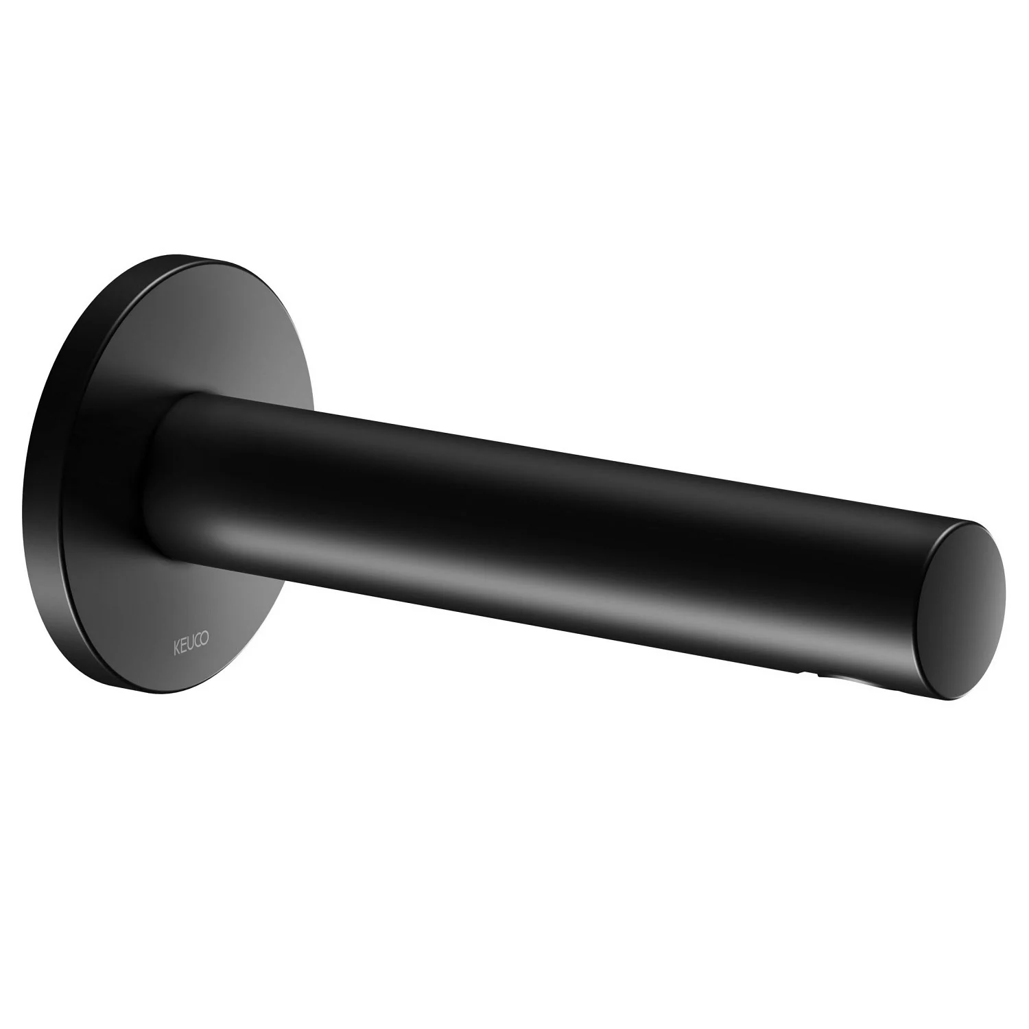 Keuco IXMO Black Selection Wanneneinlauf Unterputz, Ausladung 18 cm, Rosette rund