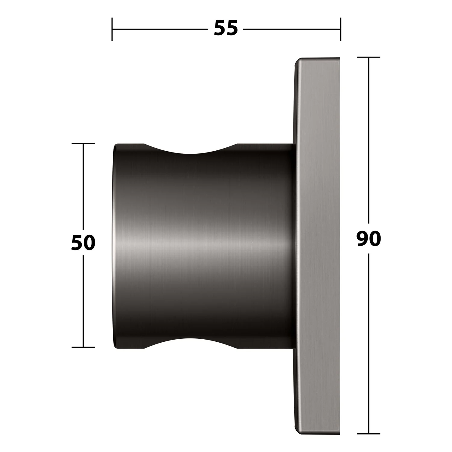 Keuco IXMO Brausehalter, eckig Bild 4