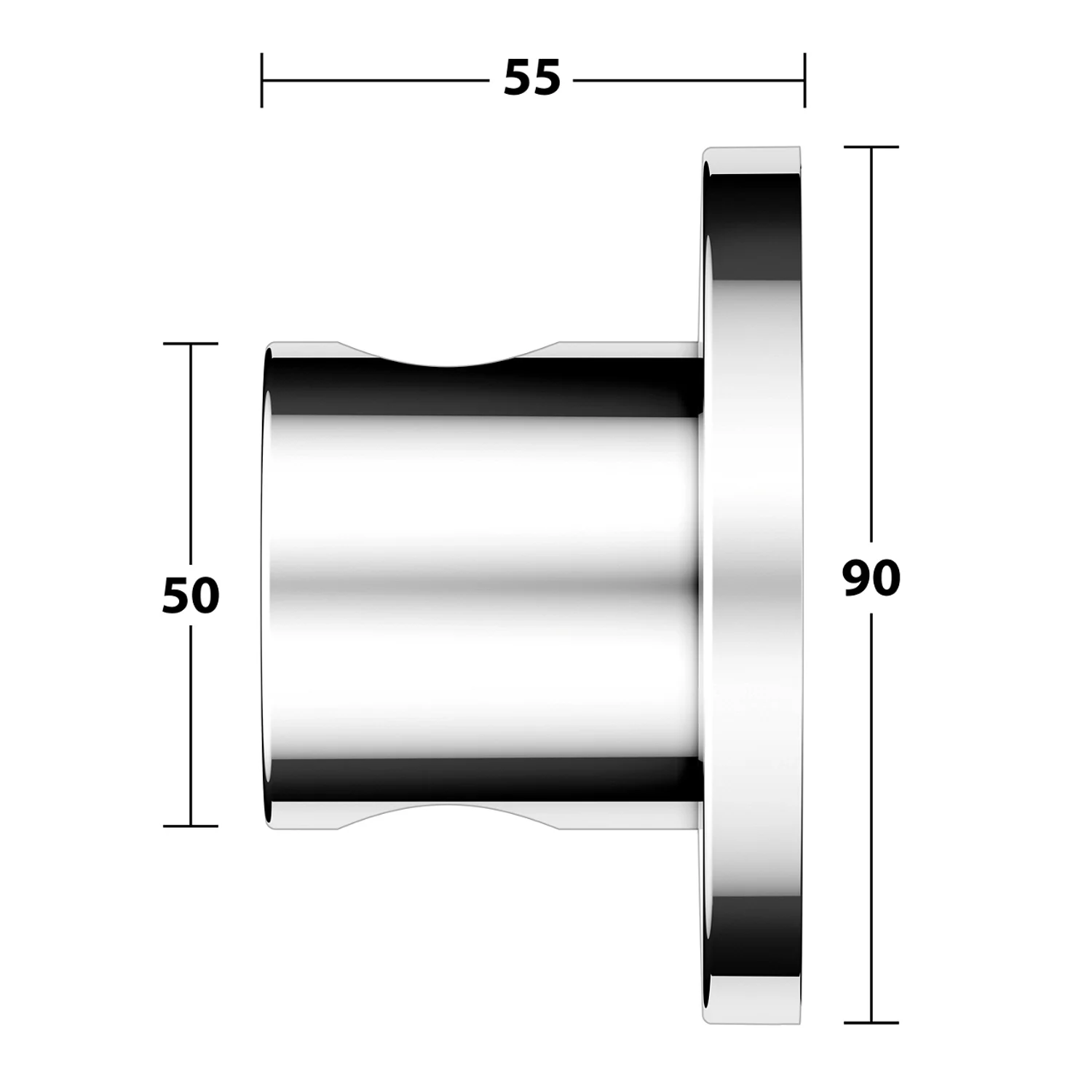 Keuco IXMO Brausehalter, rund Bild 5