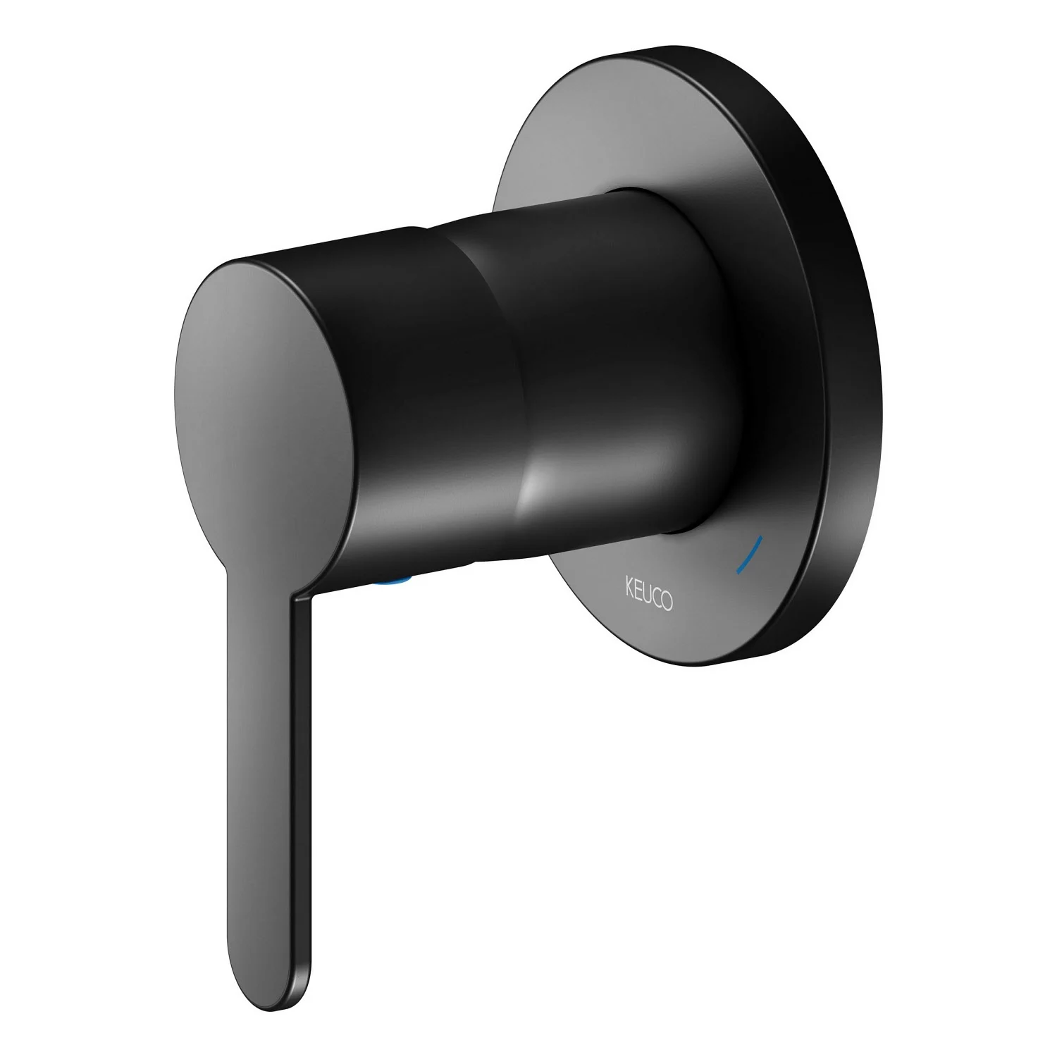 Keuco IXMO Flat Black Selection Unterputz-Einhebelmischer, rund Bild 2