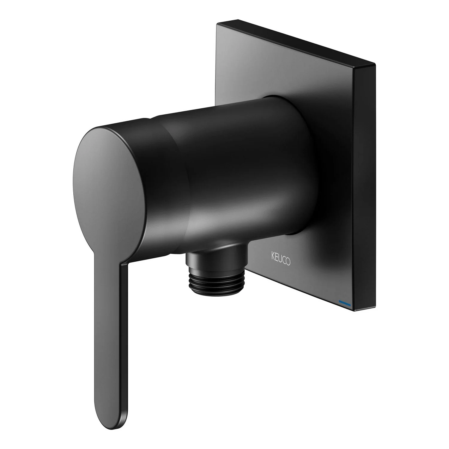 Keuco IXMO Flat Black Selection Unterputz-Einhebel-Brausemischer, mit Schlauchanschluss, eckig Bild 2