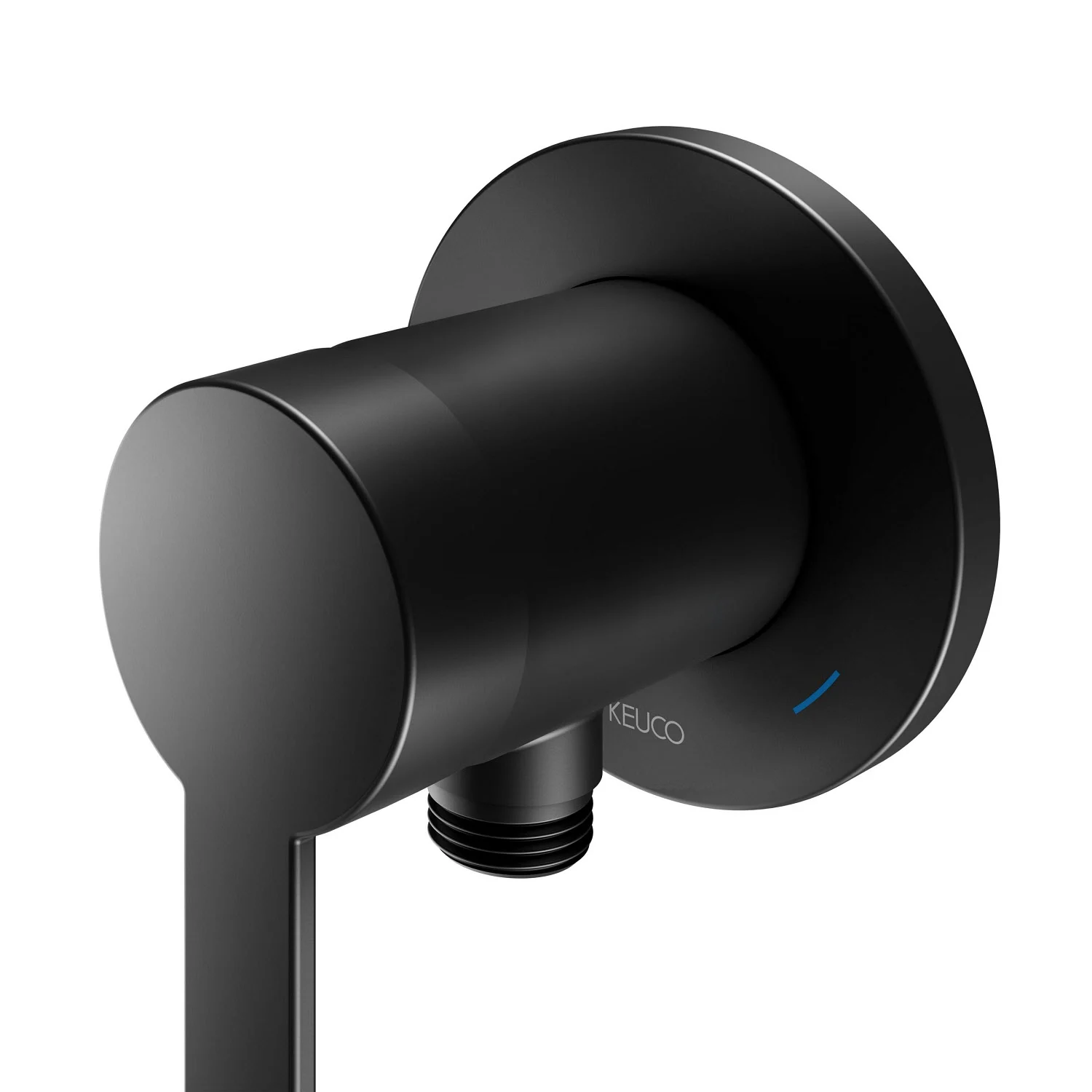 Keuco IXMO Flat Black Selection Unterputz-Einhebel-Brausemischer, mit Schlauchanschluss, rund Bild 6