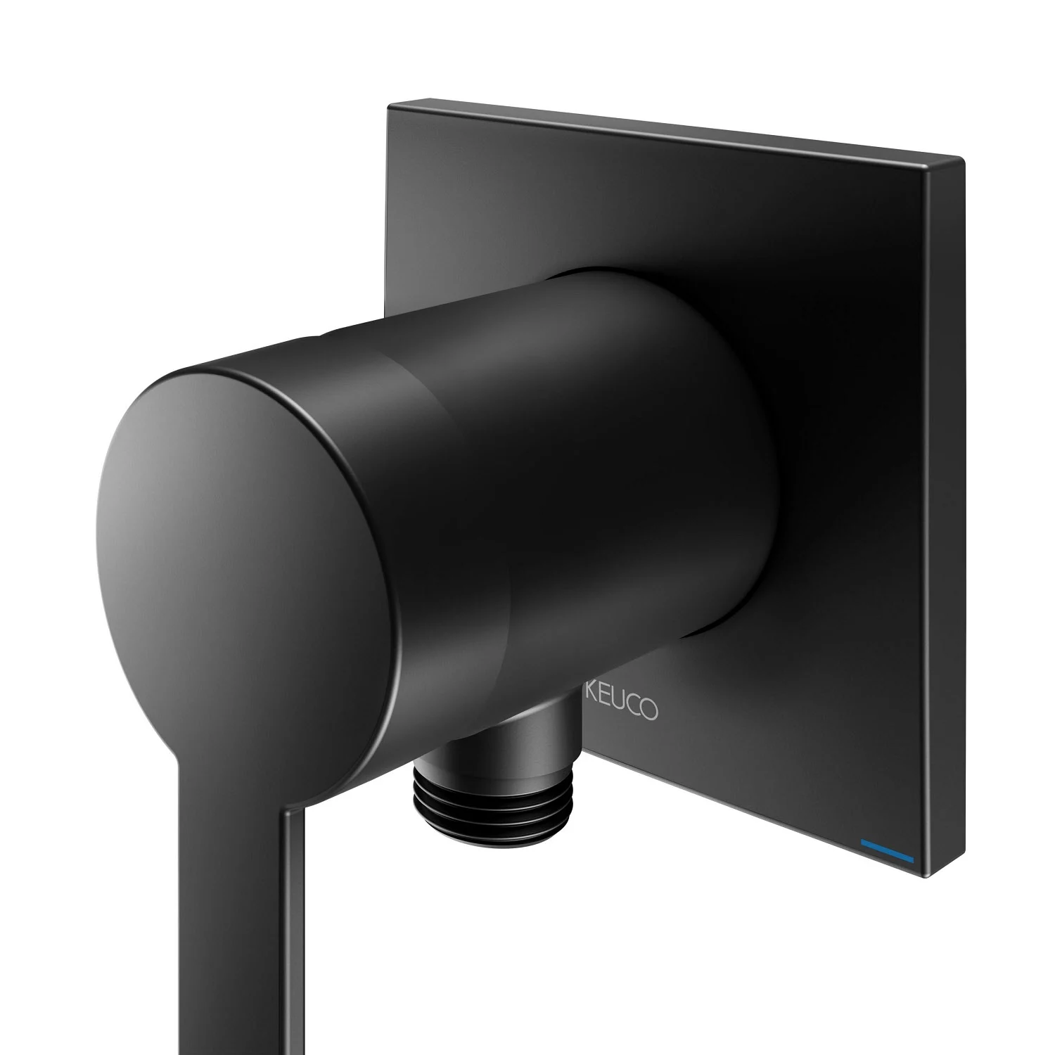 Keuco IXMO Flat Black Selection Unterputz-Einhebel-Brausemischer, mit Schlauchanschluss, eckig Bild 6