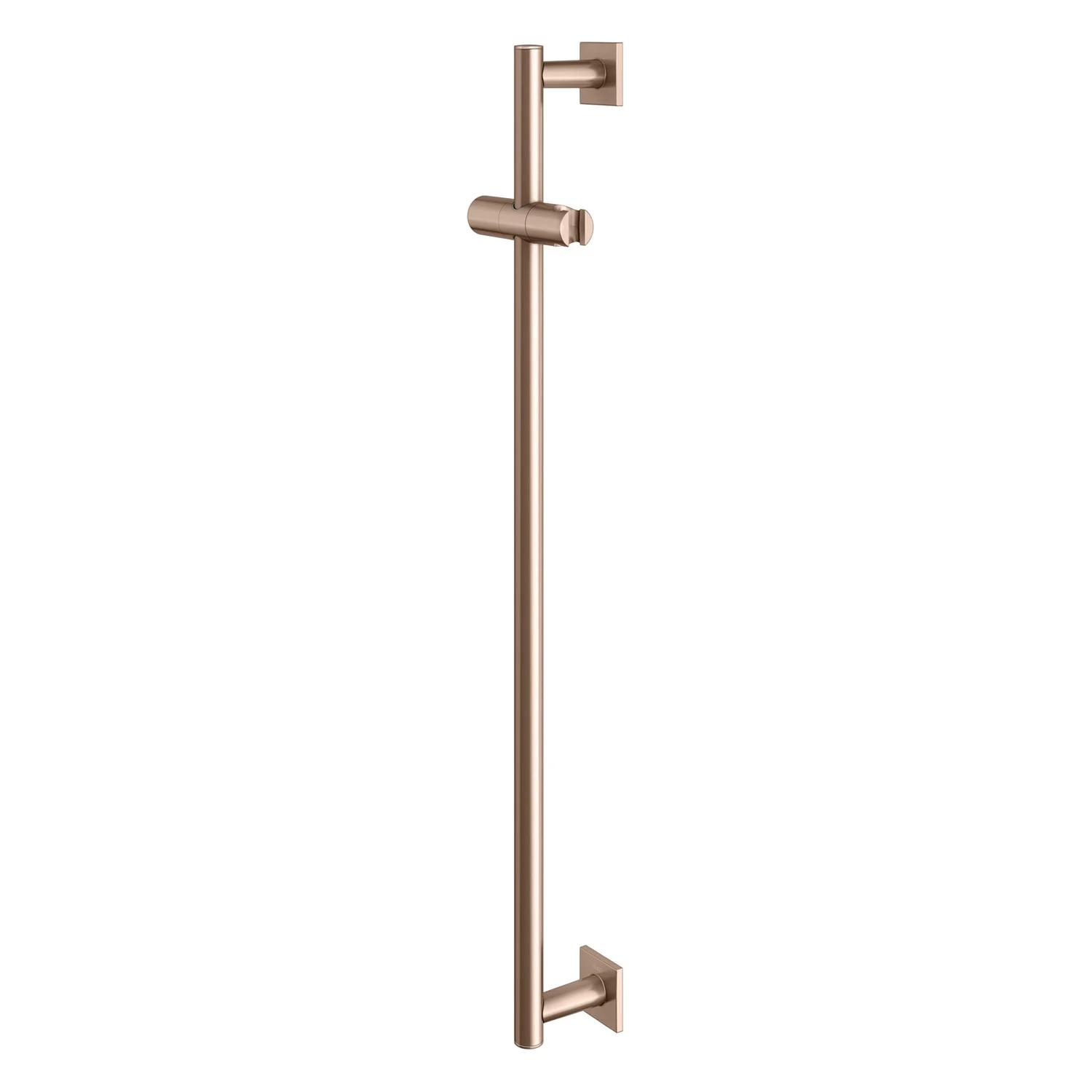 Keuco IMXO Brausestange mit Brauseschieber, 85,5 cm, eckige Rosetten Bild 2