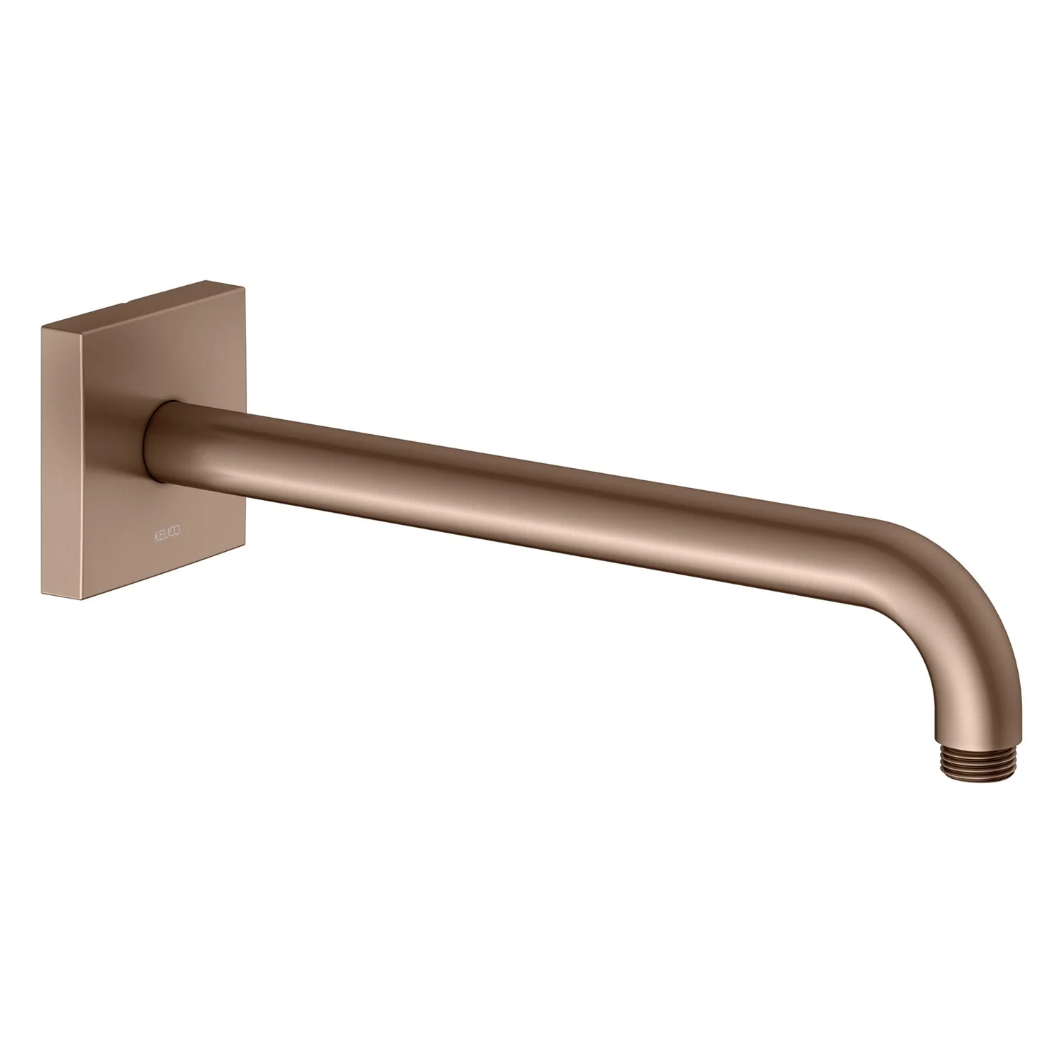 Keuco Brausearm für Wandanschluss, Ausladung 30 cm, eckig