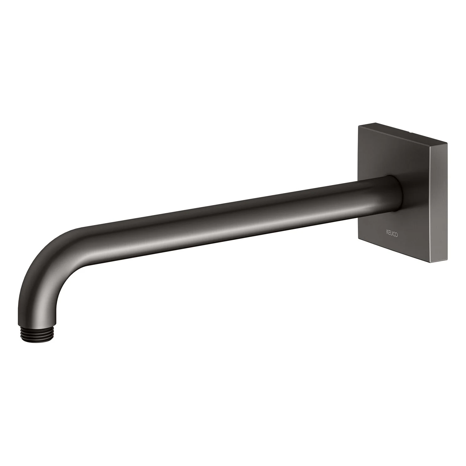 Keuco Brausearm für Wandanschluss, Ausladung 30 cm, eckig Bild 2