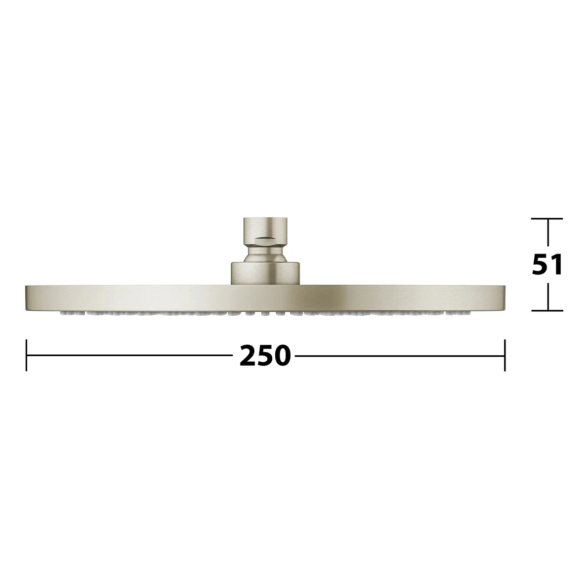 Keuco Kopfbrause rund, Ø 25 cm Bild 4