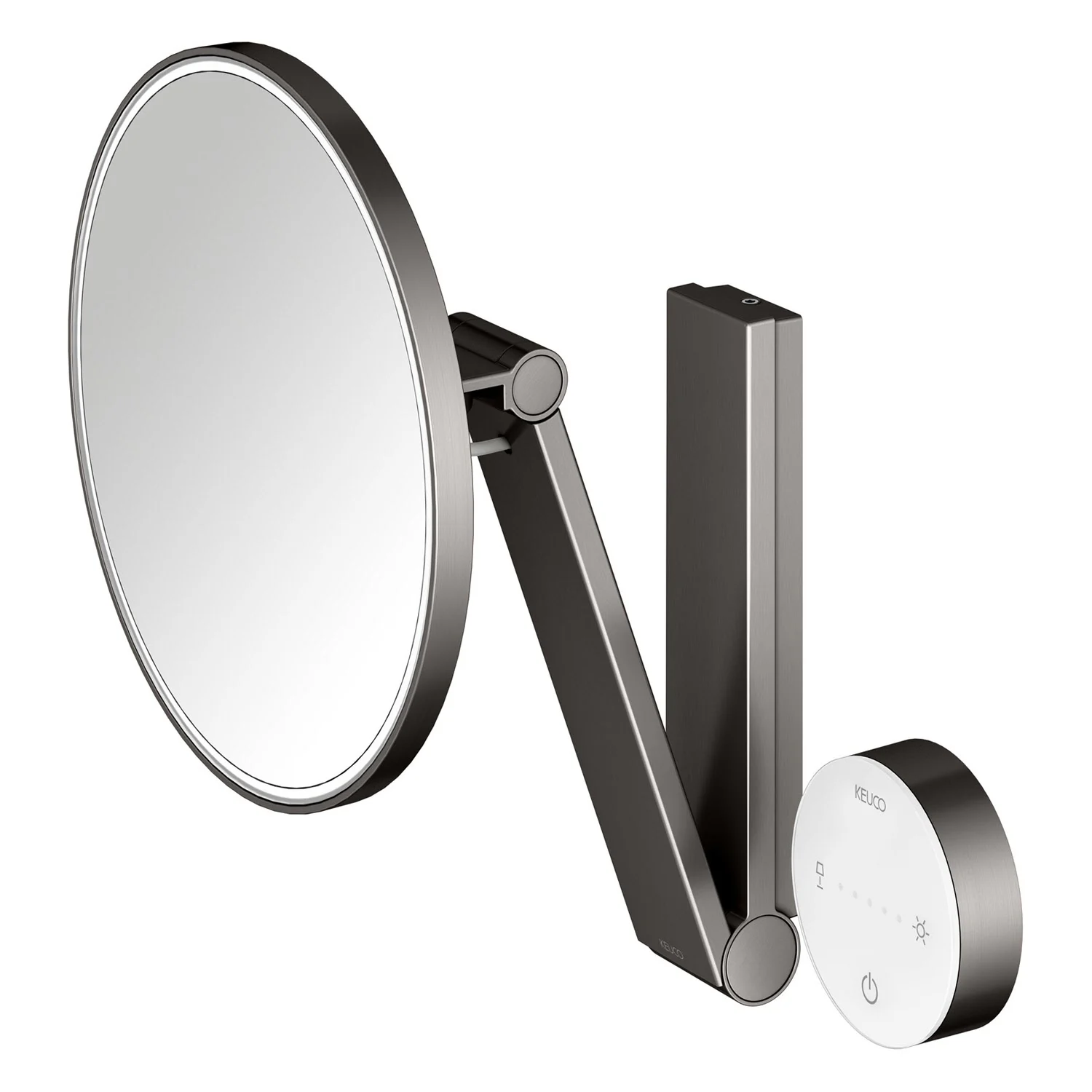 Keuco iLook-move Kosmetikspiegel rund, mit Beleuchtung und Bedienfeld Bild 3