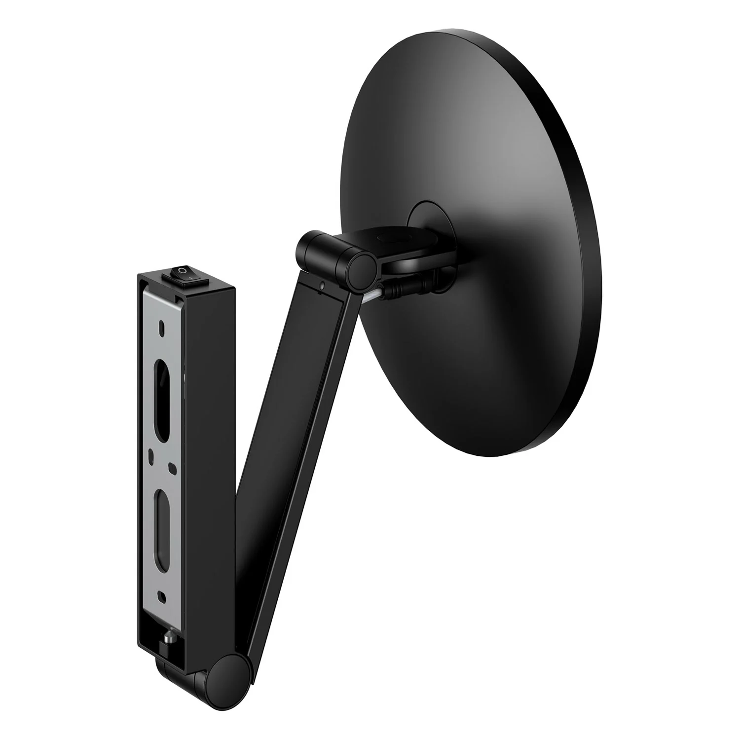 Keuco iLook-move Kosmetikspiegel, rund mit 5-fach Vergrößerung, Wandmodell Bild 4